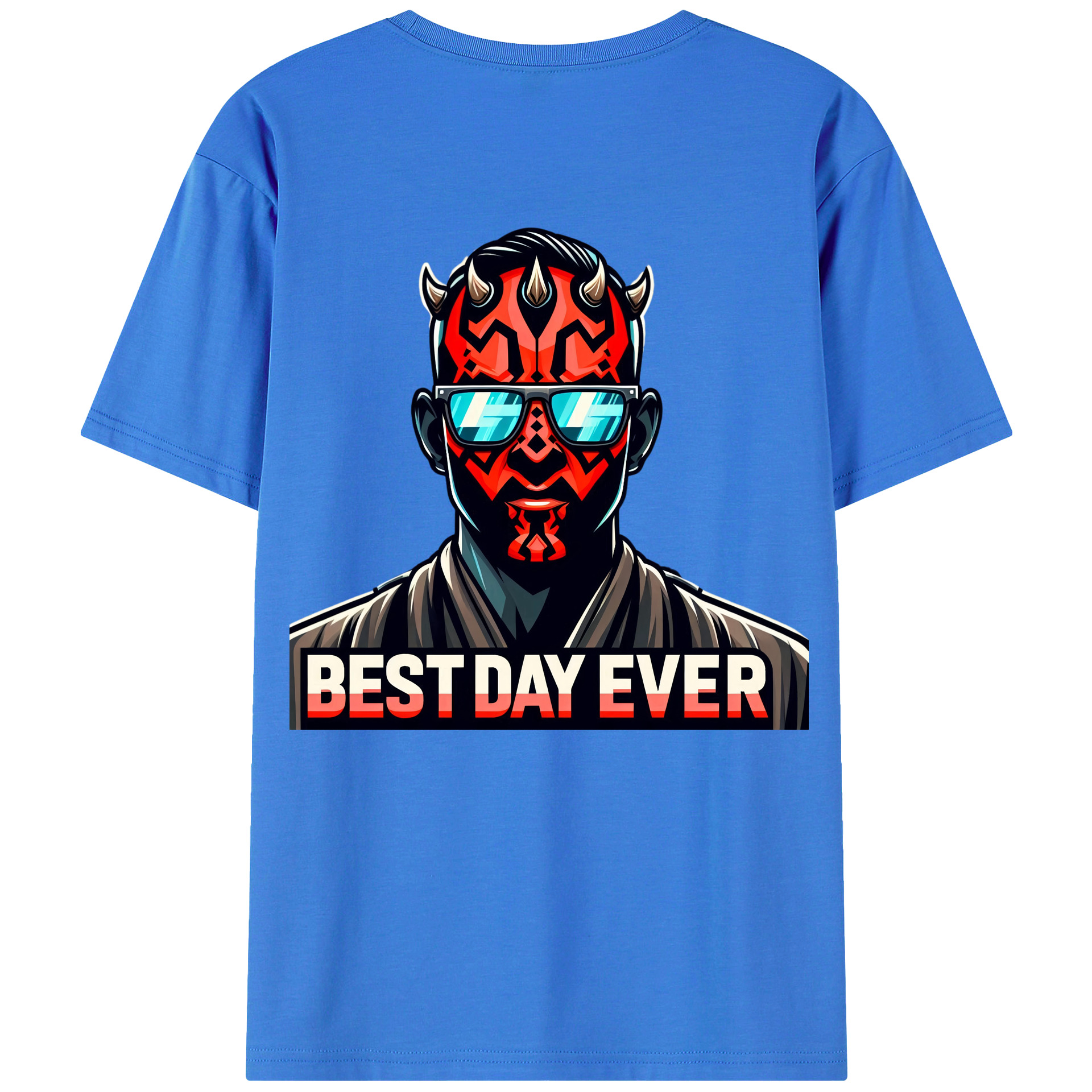 （画像用） スター・ウォーズ Star Wars 綿100％ メンズ半袖Tシャツ（バックプリント） 通気性