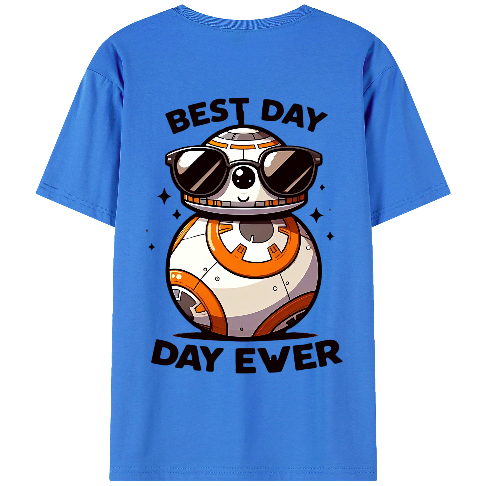 （画像用） スター・ウォーズ Star Wars 綿100％ メンズ半袖Tシャツ（バックプリント） 通気性