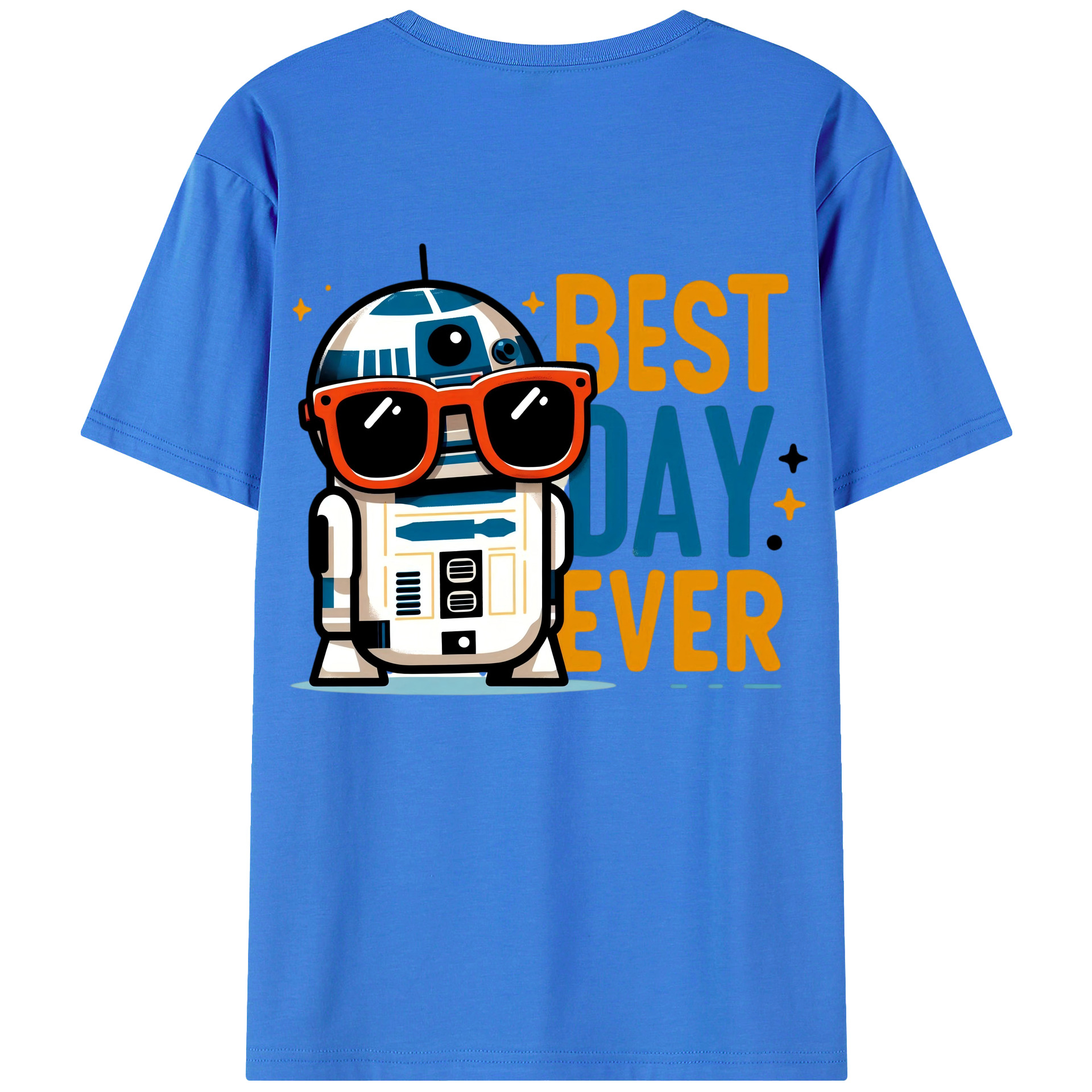 （画像用） スター・ウォーズ Star Wars 綿100％ メンズ半袖Tシャツ（バックプリント） 通気性