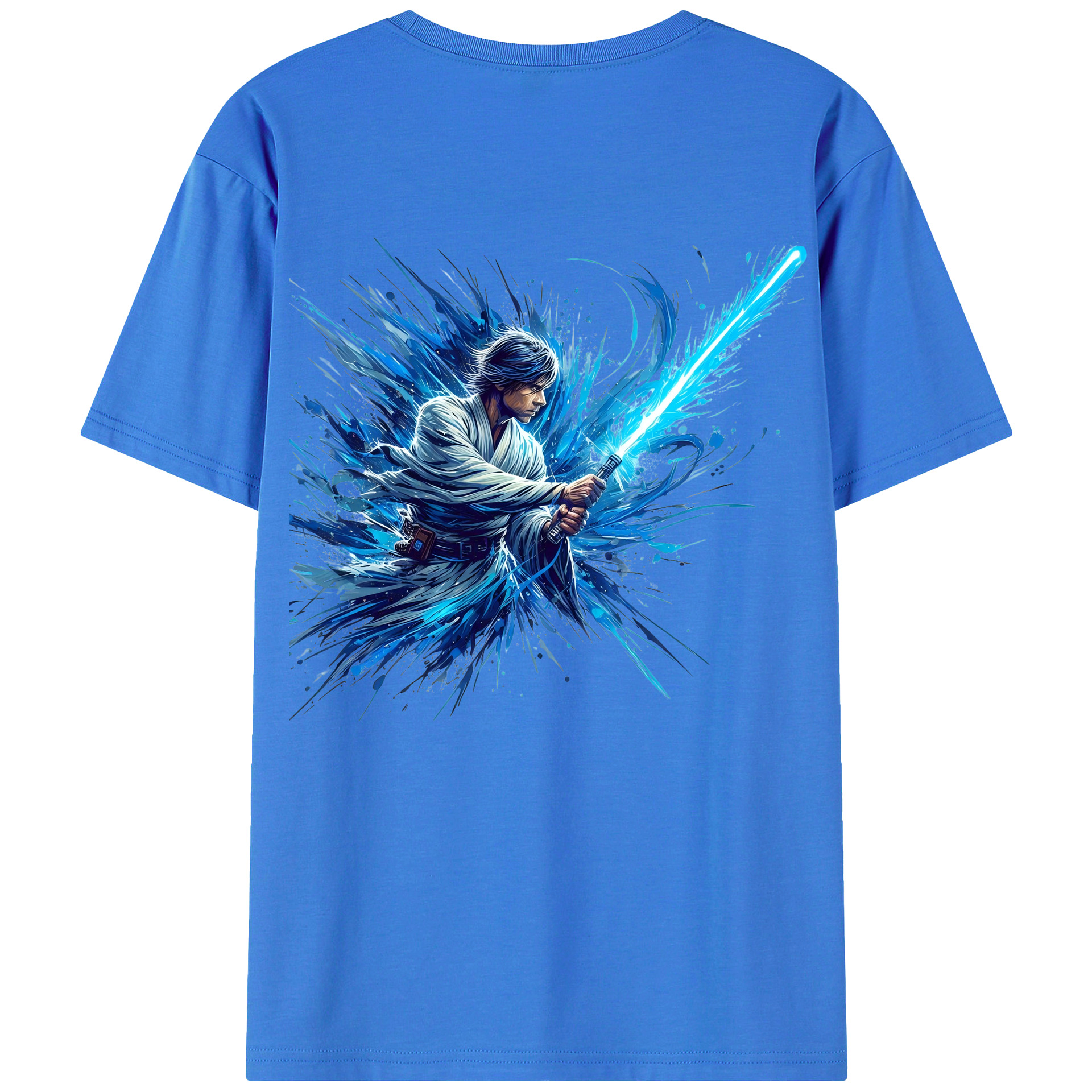 （画像用） スター・ウォーズ Star Wars 綿100％ メンズ半袖Tシャツ（バックプリント） 通気性