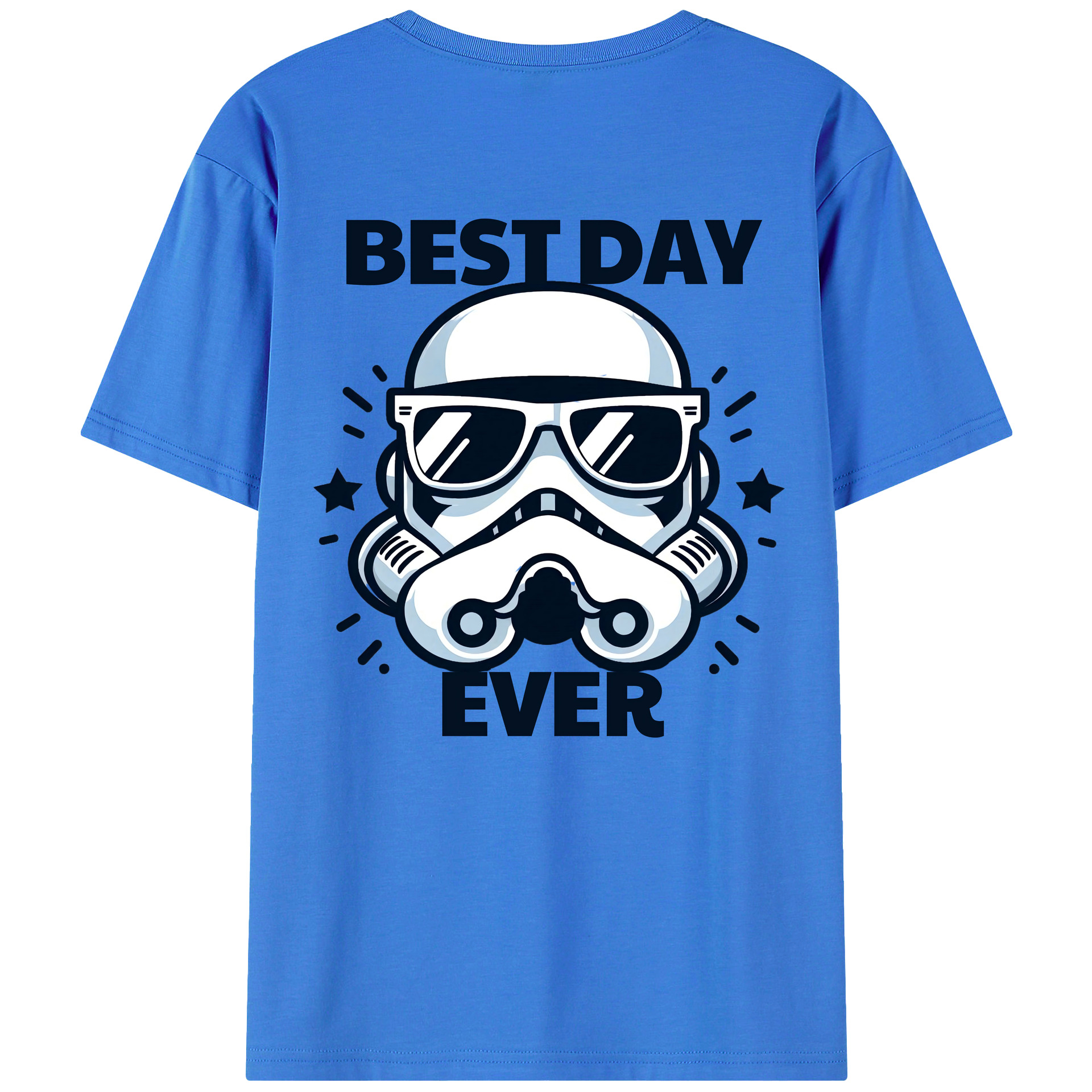 （画像用） スター・ウォーズ Star Wars 綿100％ メンズ半袖Tシャツ（バックプリント） 通気性