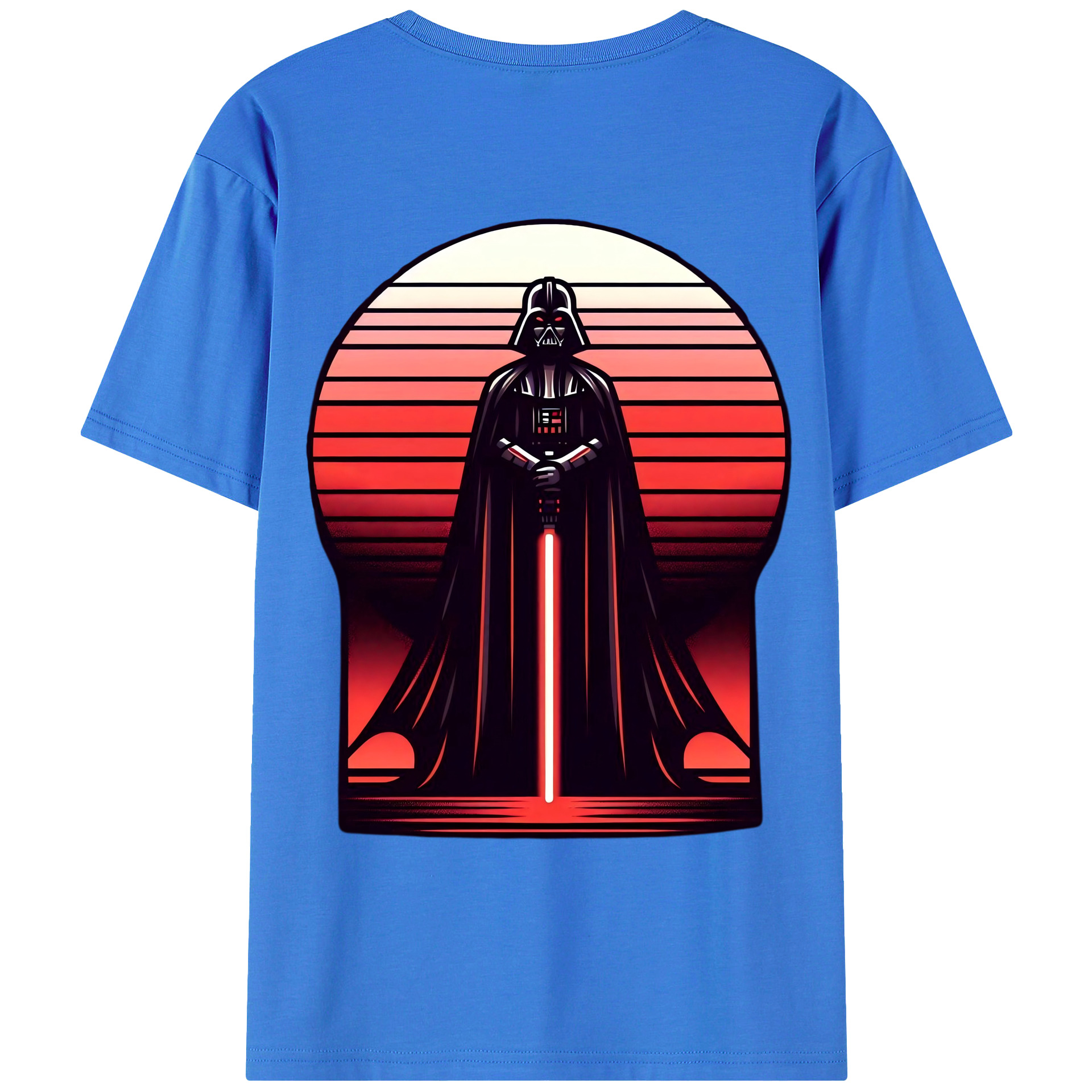 （画像用） スター・ウォーズ Star Wars 綿100％ メンズ半袖Tシャツ（バックプリント） 通気性