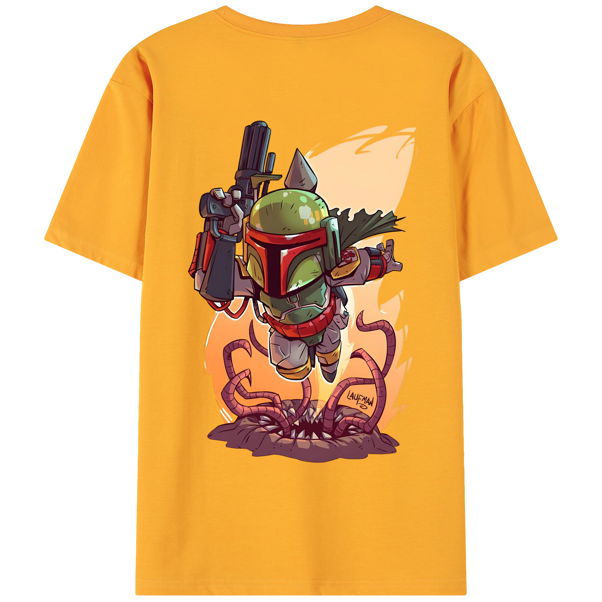 （画像用） スター・ウォーズ Star Wars 綿100％ メンズ半袖Tシャツ（バックプリント） 通気性