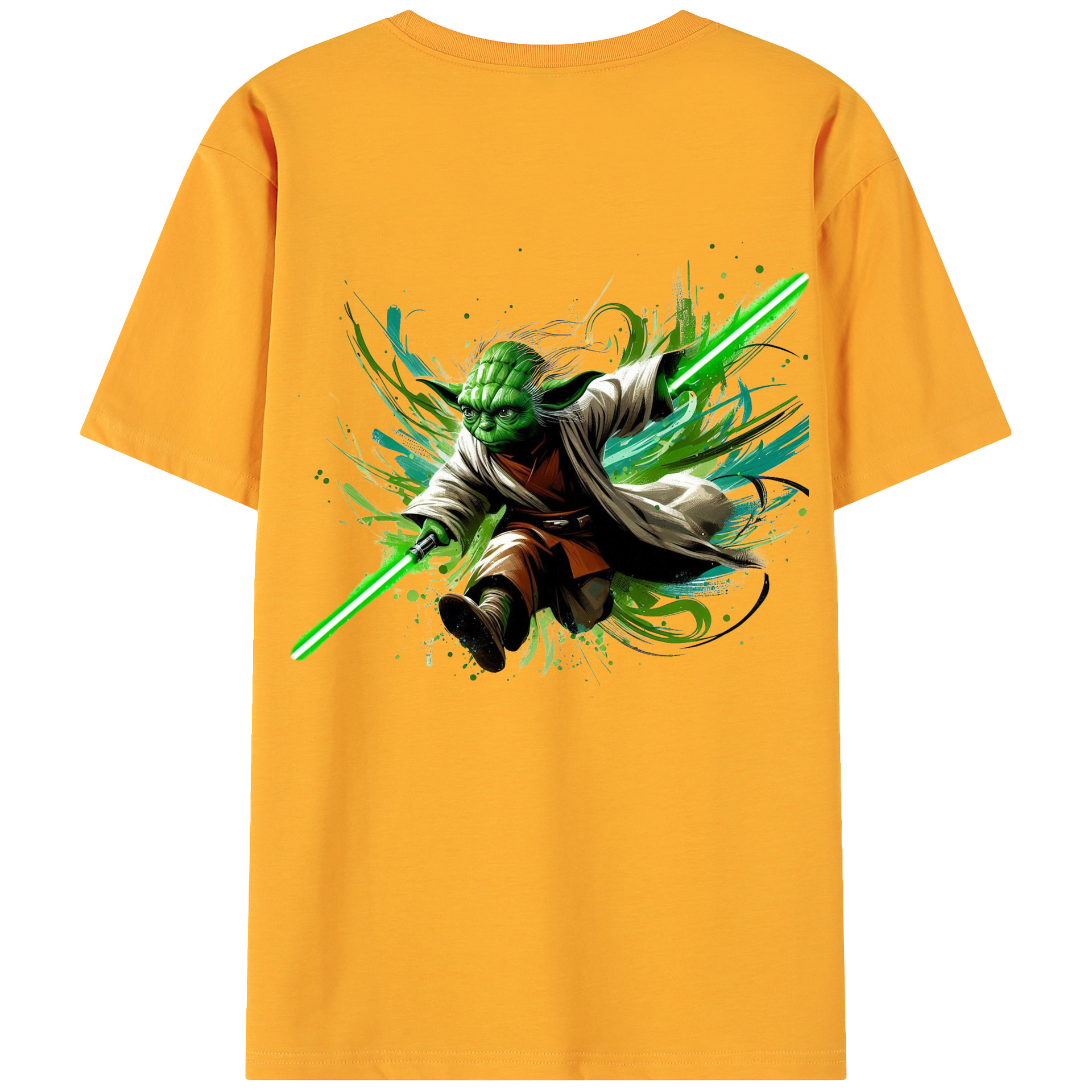 （画像用） スター・ウォーズ Star Wars 綿100％ メンズ半袖Tシャツ（バックプリント） 通気性