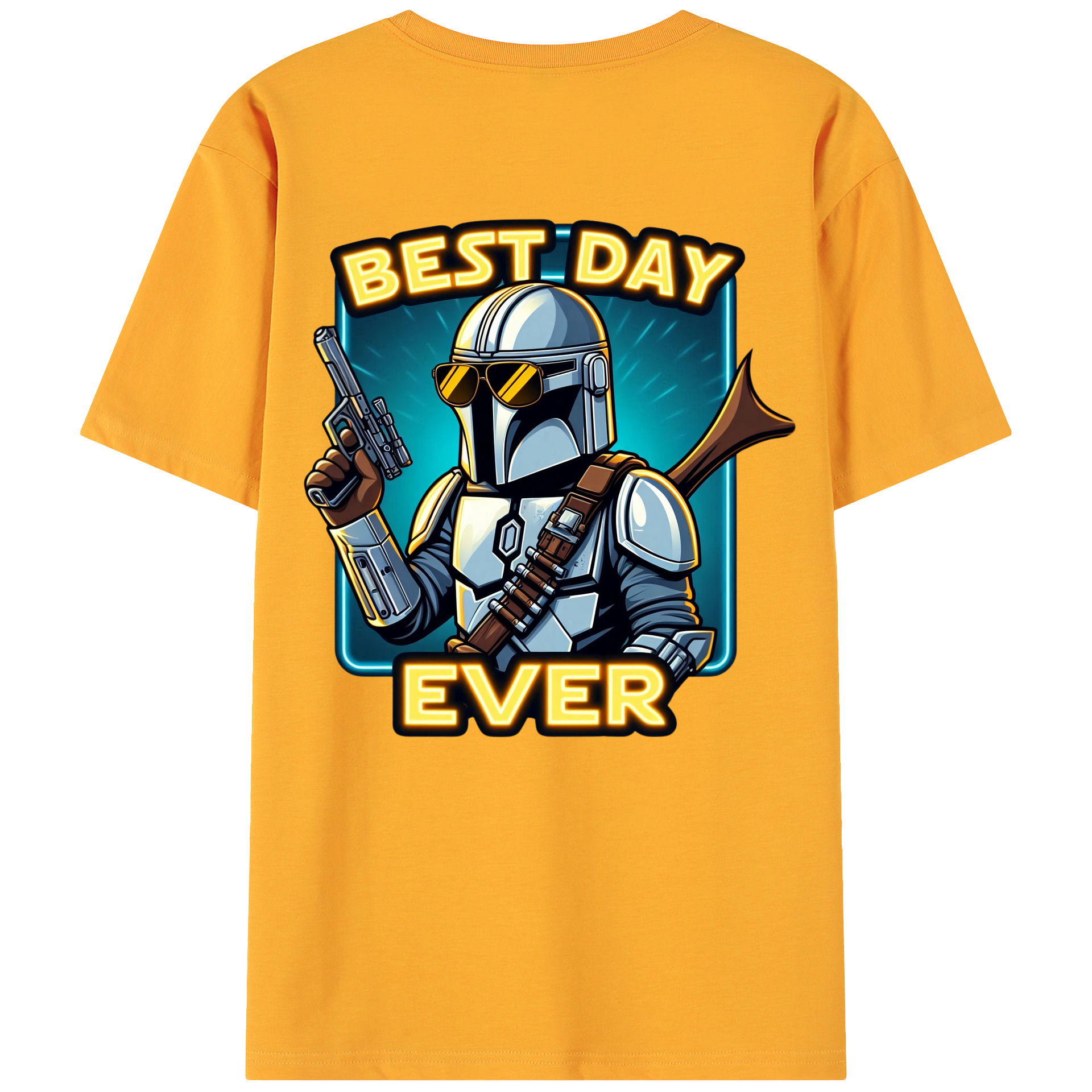 （画像用） スター・ウォーズ Star Wars 綿100％ メンズ半袖Tシャツ（バックプリント） 通気性