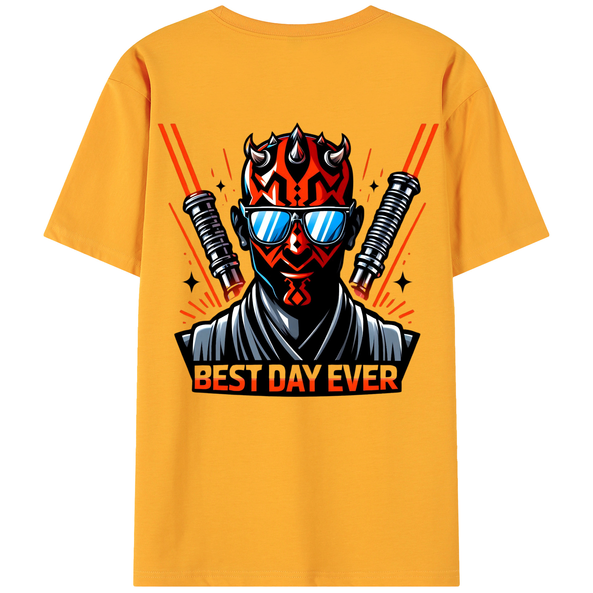 （画像用） スター・ウォーズ Star Wars 綿100％ メンズ半袖Tシャツ（バックプリント） 通気性