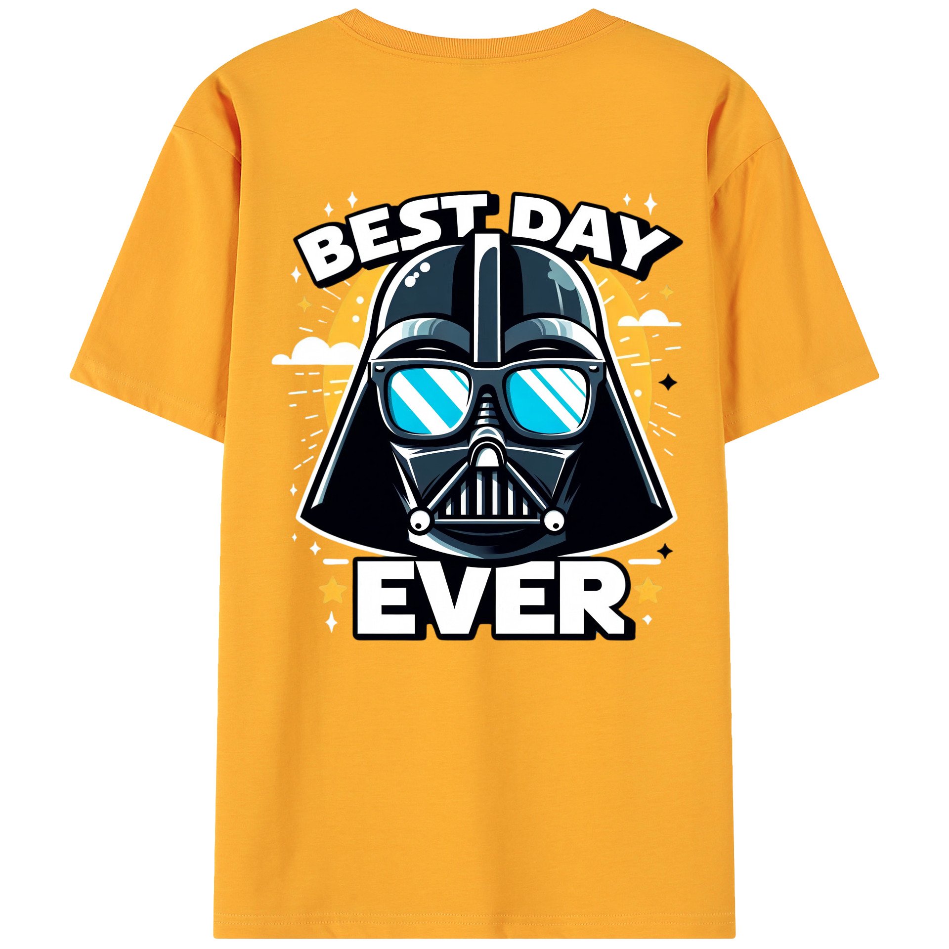 （画像用） スター・ウォーズ Star Wars 綿100％ メンズ半袖Tシャツ（バックプリント） 通気性