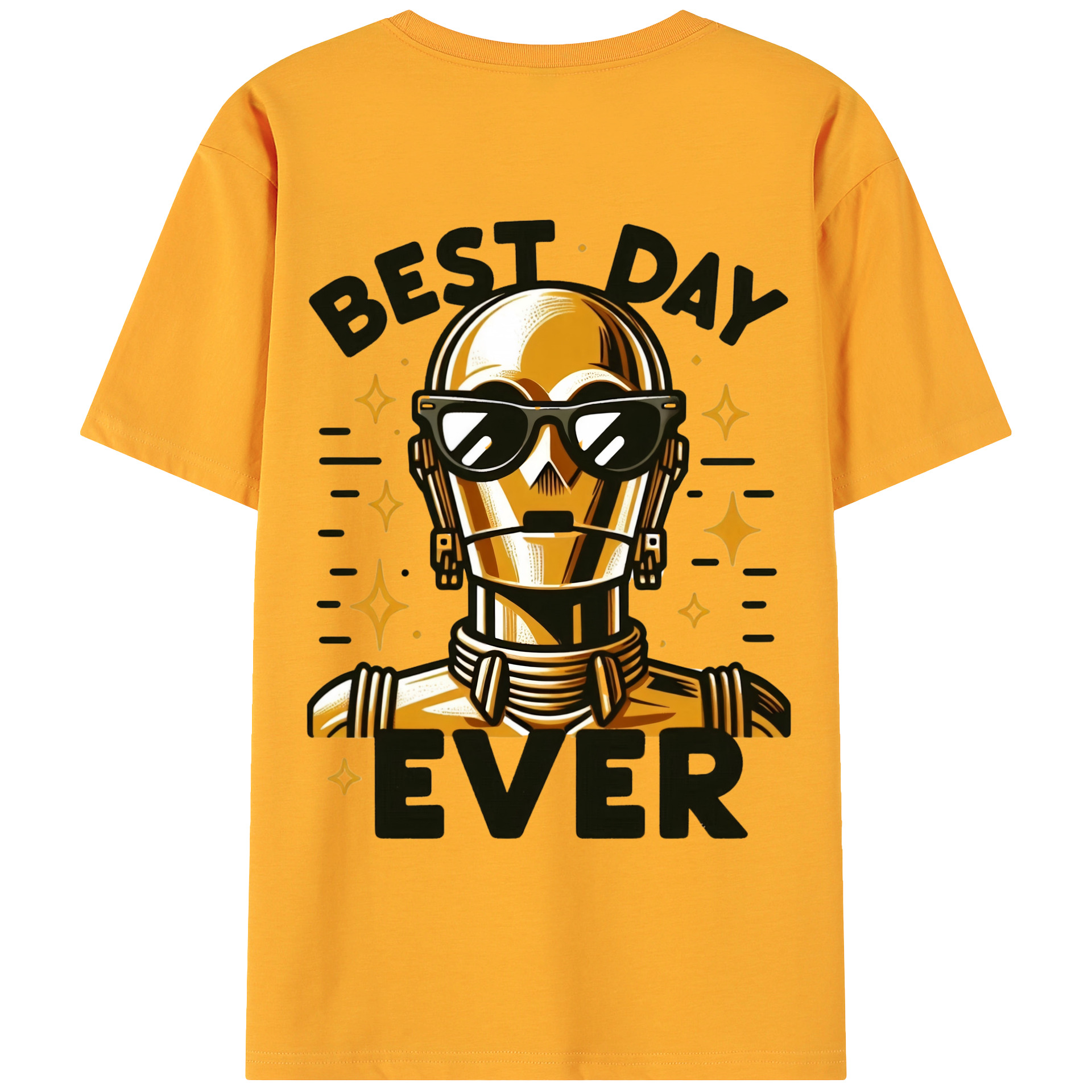 （画像用） スター・ウォーズ Star Wars 綿100％ メンズ半袖Tシャツ（バックプリント） 通気性