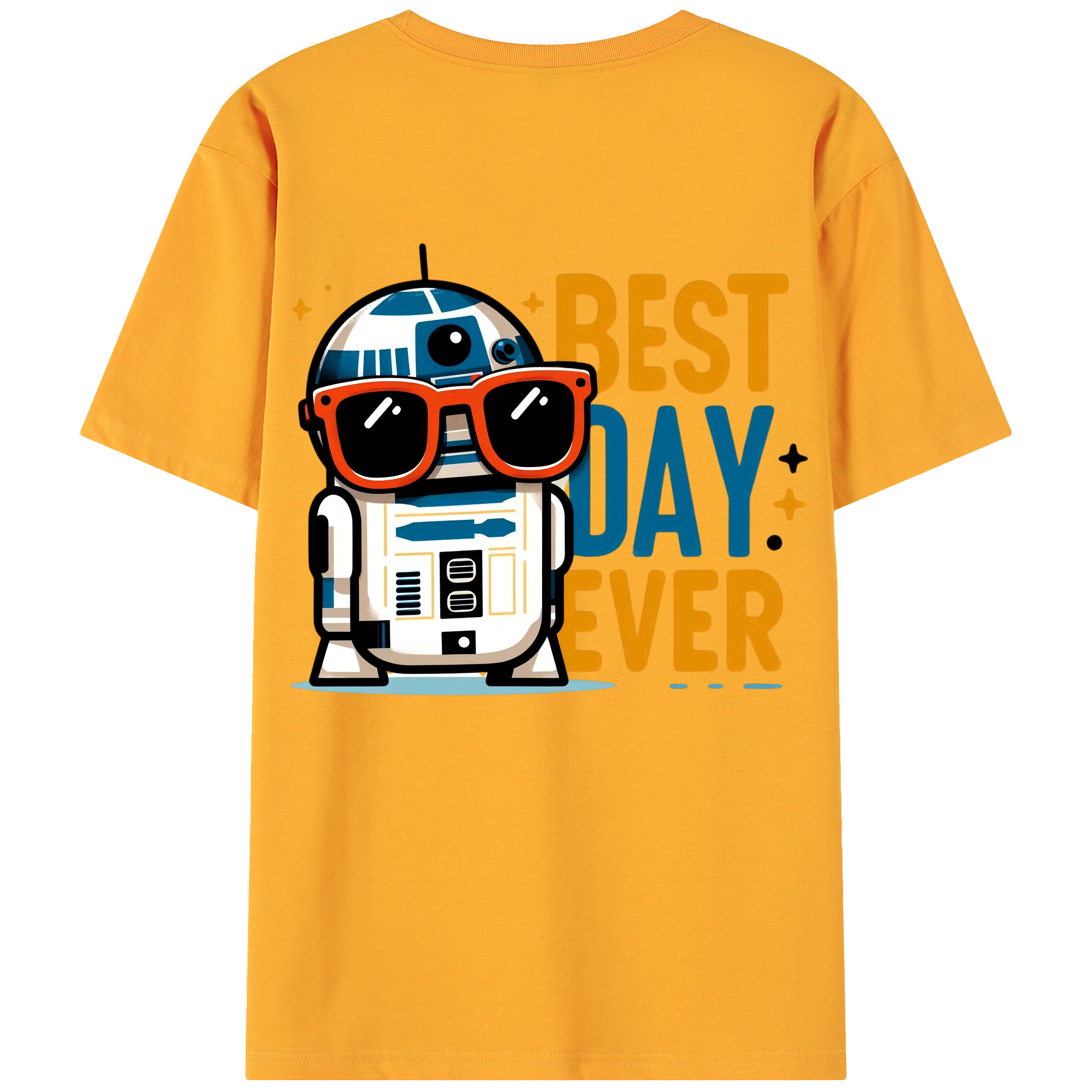 （画像用） スター・ウォーズ Star Wars 綿100％ メンズ半袖Tシャツ（バックプリント） 通気性