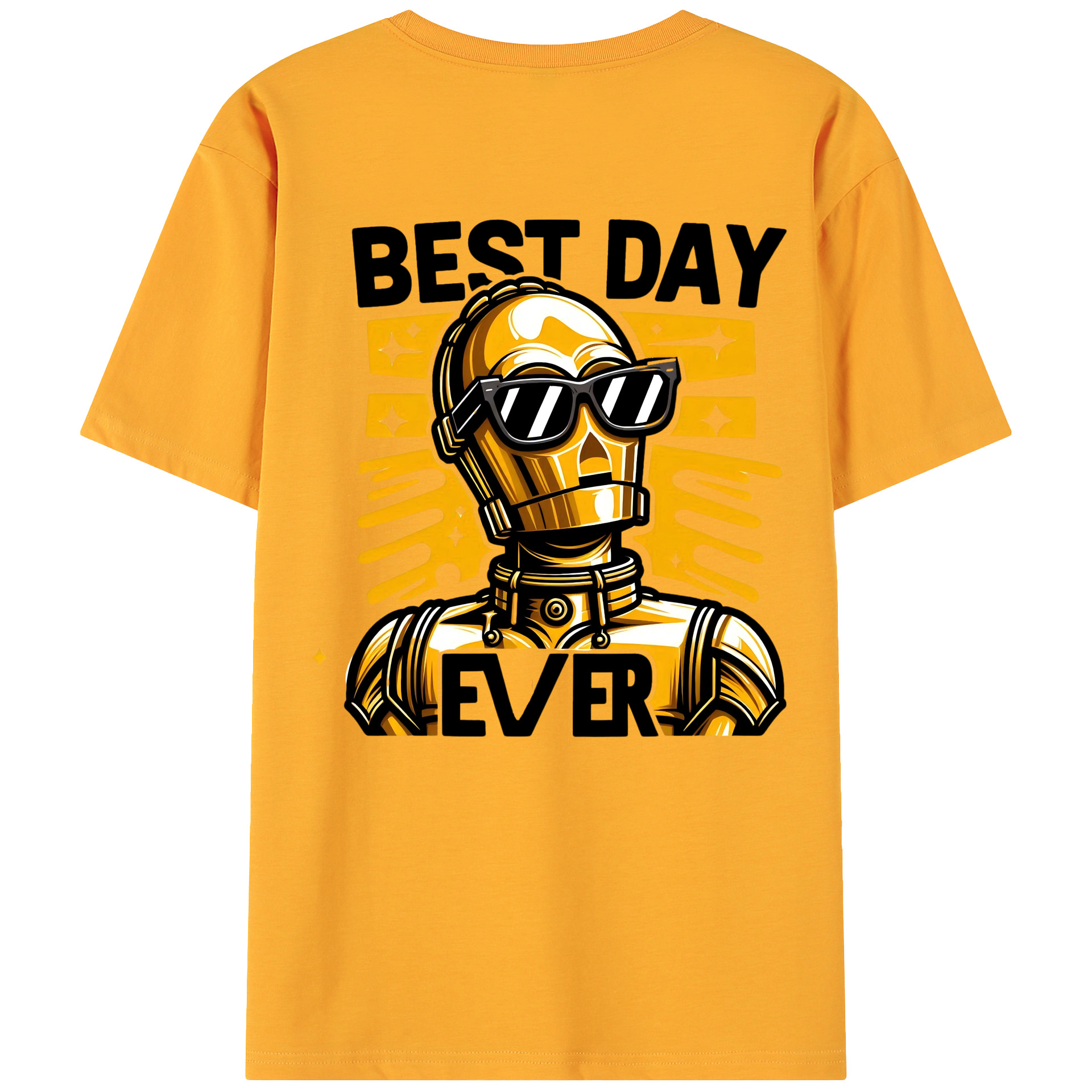 （画像用） スター・ウォーズ Star Wars 綿100％ メンズ半袖Tシャツ（バックプリント） 通気性