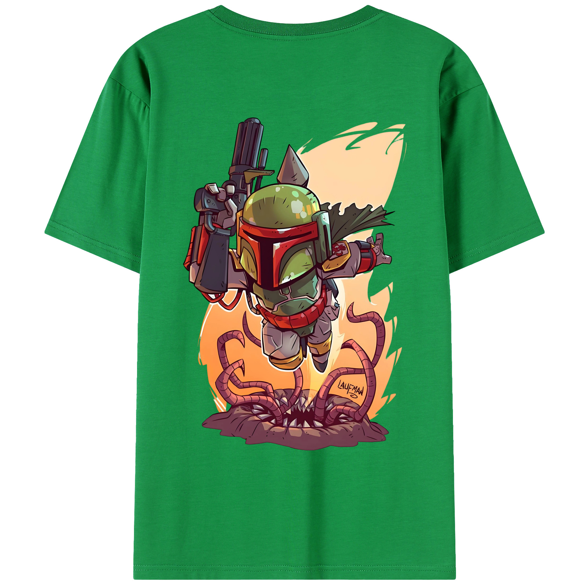 （画像用） スター・ウォーズ Star Wars 綿100％ メンズ半袖Tシャツ（バックプリント） 通気性