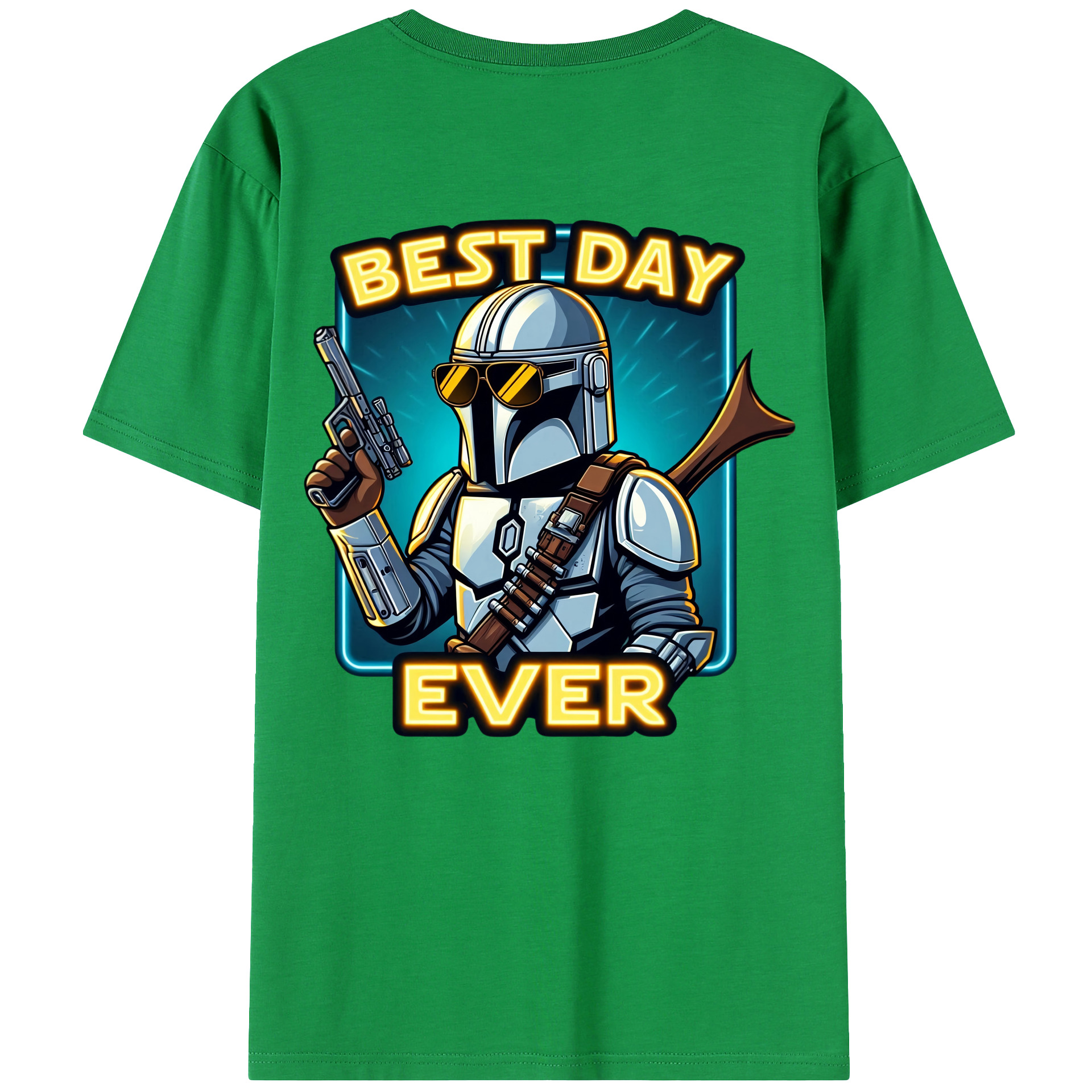（画像用） スター・ウォーズ Star Wars 綿100％ メンズ半袖Tシャツ（バックプリント） 通気性