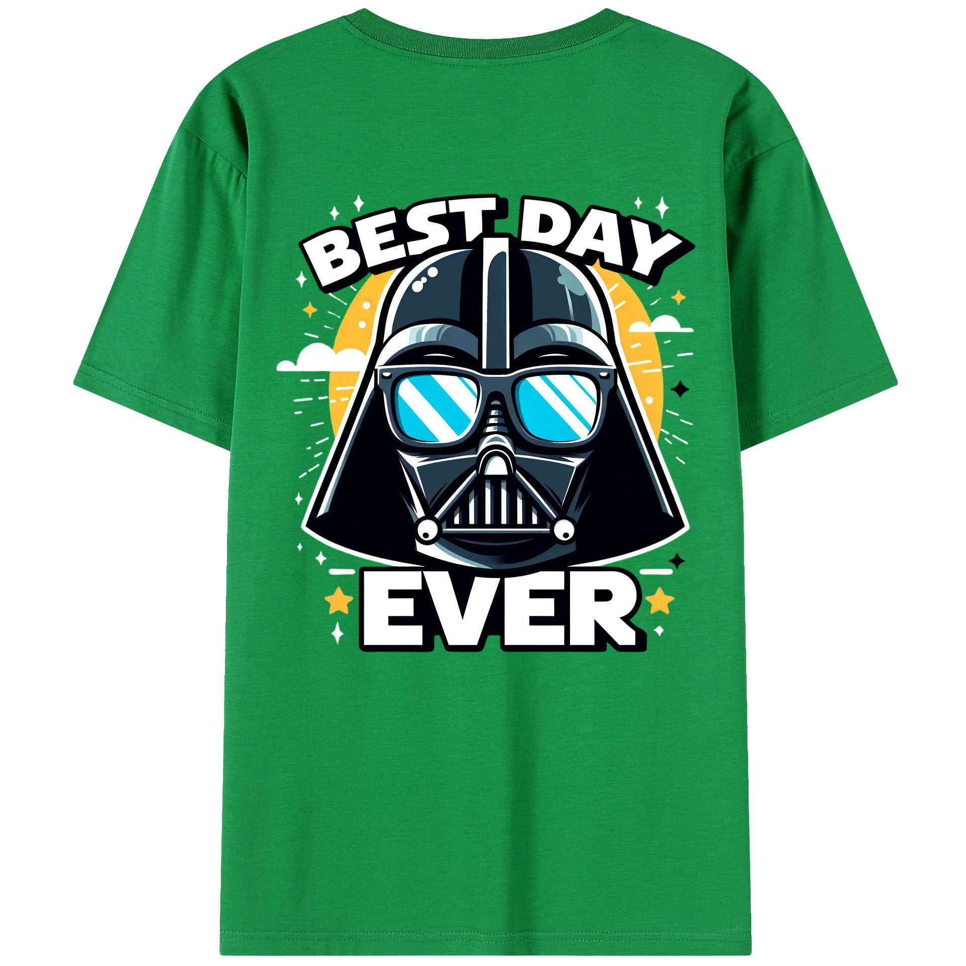 （画像用） スター・ウォーズ Star Wars 綿100％ メンズ半袖Tシャツ（バックプリント） 通気性