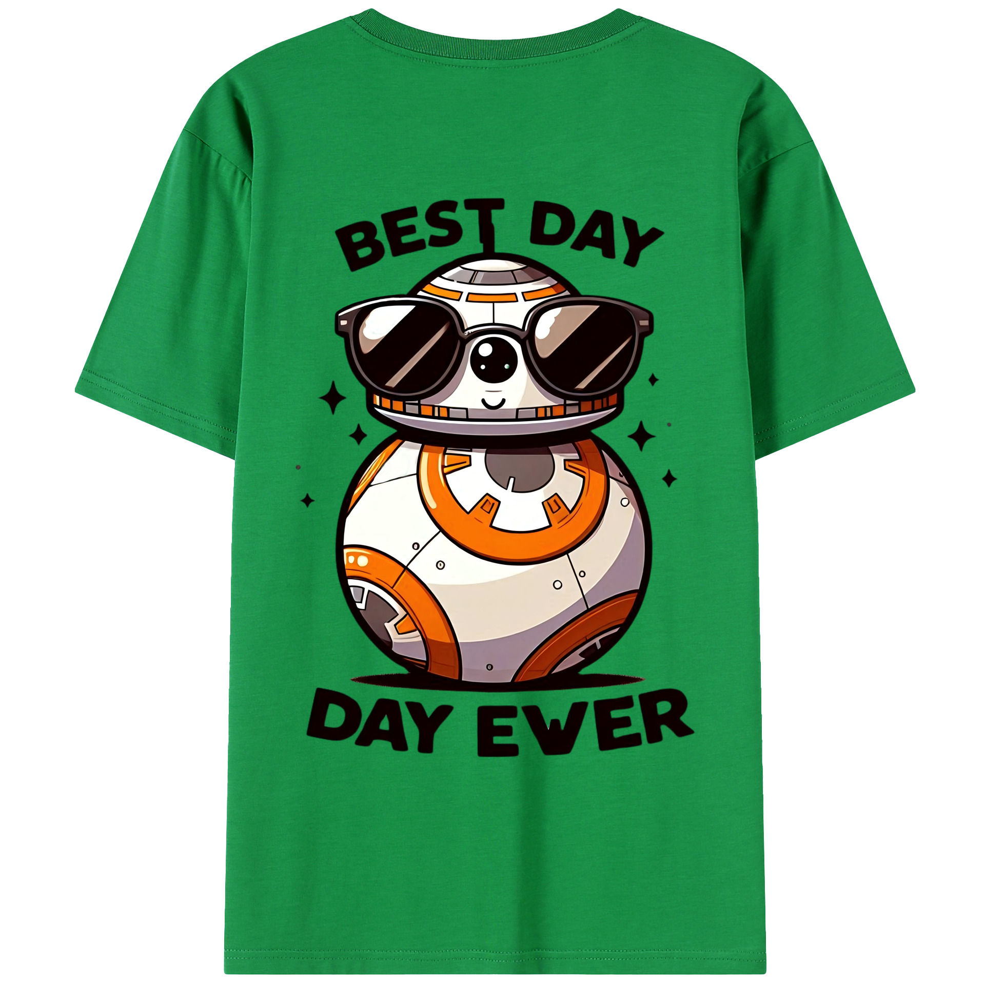 （画像用） スター・ウォーズ Star Wars 綿100％ メンズ半袖Tシャツ（バックプリント） 通気性