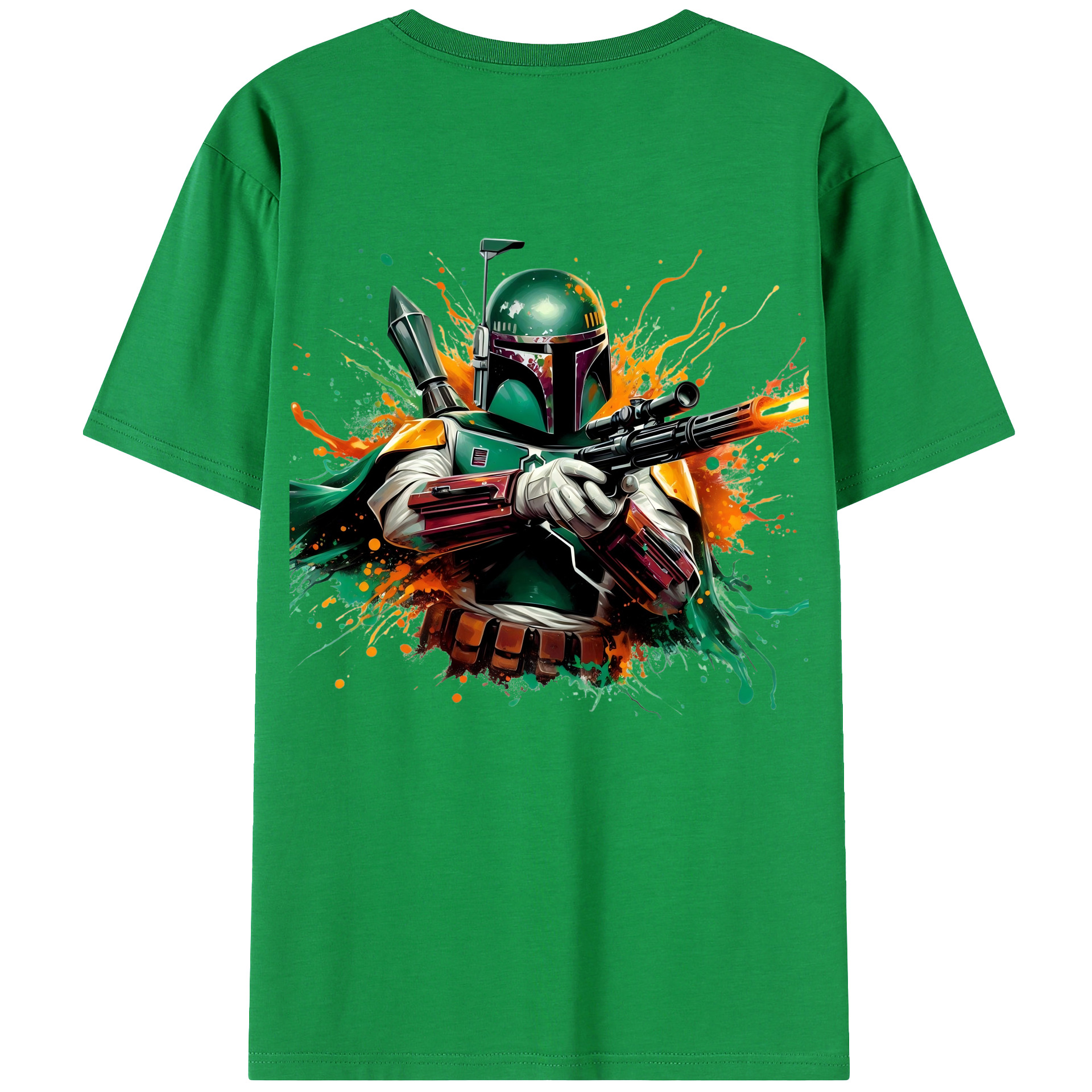 （画像用） スター・ウォーズ Star Wars 綿100％ メンズ半袖Tシャツ（バックプリント） 通気性