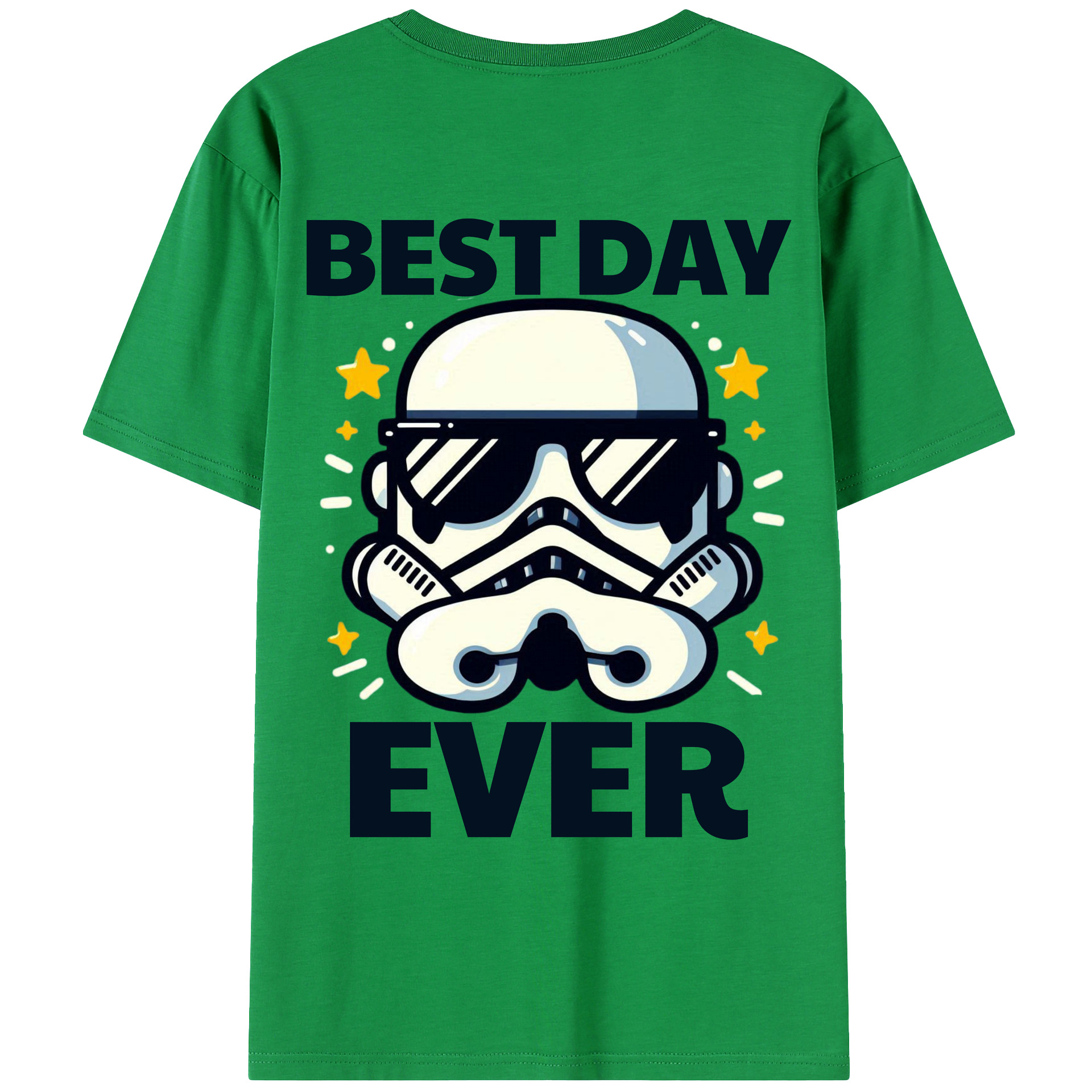 （画像用） スター・ウォーズ Star Wars 綿100％ メンズ半袖Tシャツ（バックプリント） 通気性