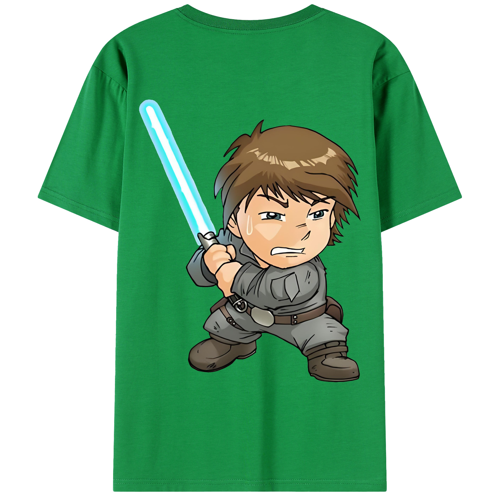 （画像用） スター・ウォーズ Star Wars 綿100％ メンズ半袖Tシャツ（バックプリント） 通気性