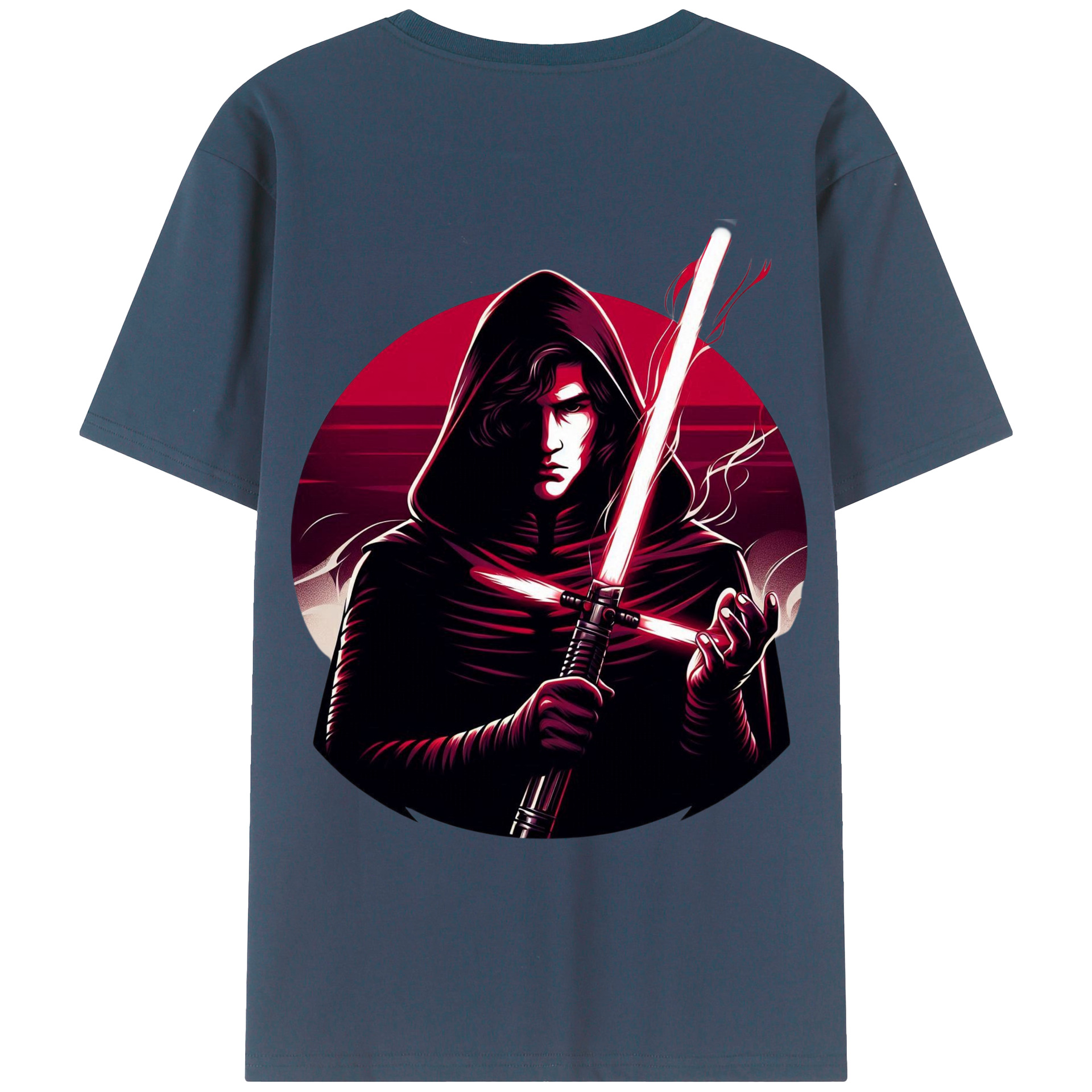 （画像用） スター・ウォーズ Star Wars 綿100％ メンズ半袖Tシャツ（バックプリント） 通気性