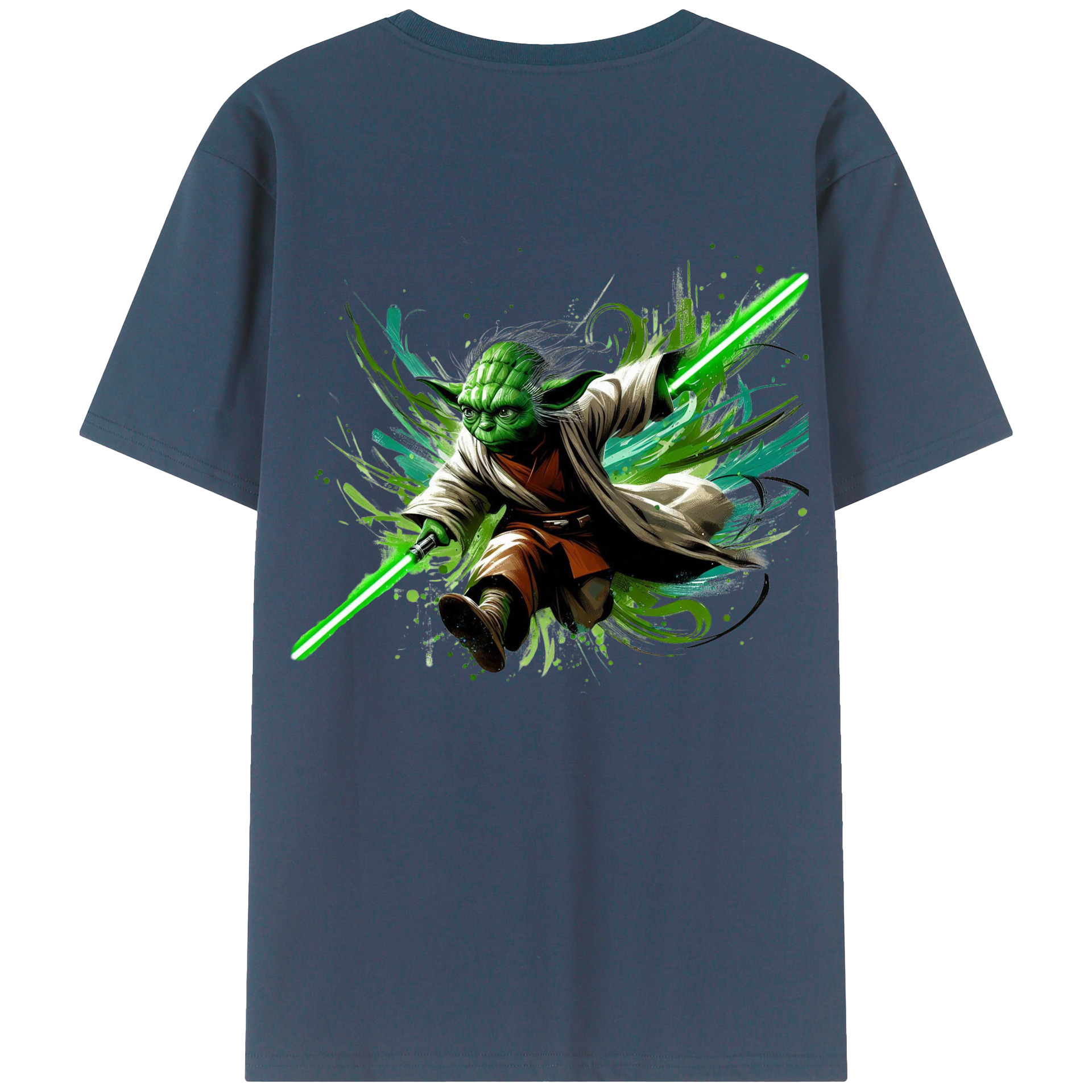 （画像用） スター・ウォーズ Star Wars 綿100％ メンズ半袖Tシャツ（バックプリント） 通気性
