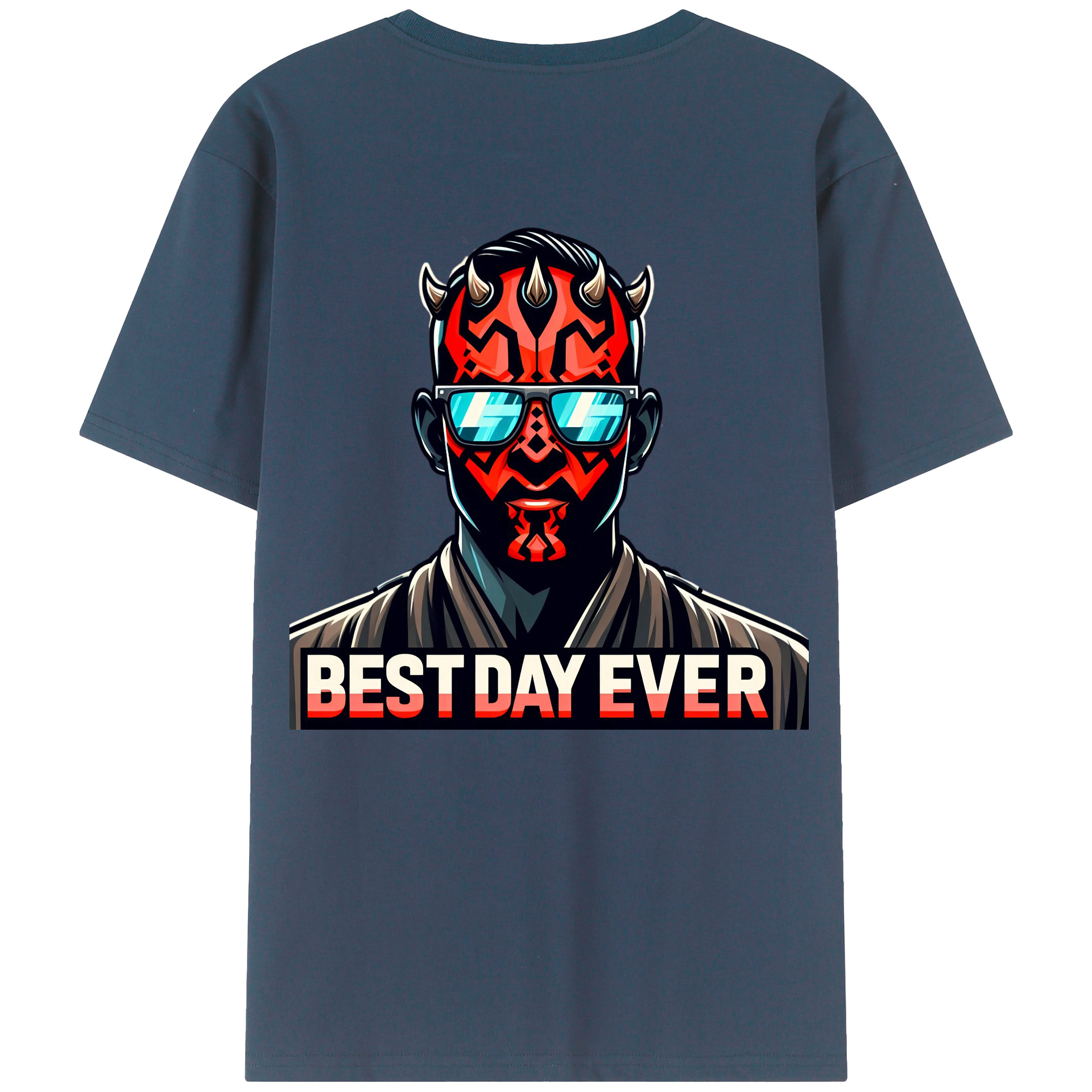（画像用） スター・ウォーズ Star Wars 綿100％ メンズ半袖Tシャツ（バックプリント） 通気性