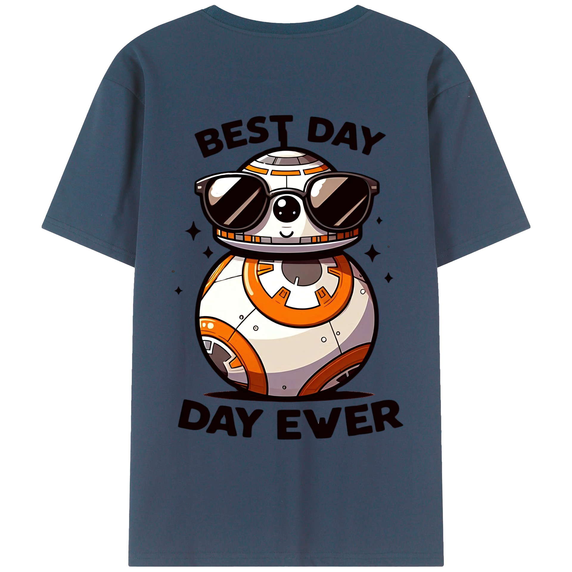 （画像用） スター・ウォーズ Star Wars 綿100％ メンズ半袖Tシャツ（バックプリント） 通気性