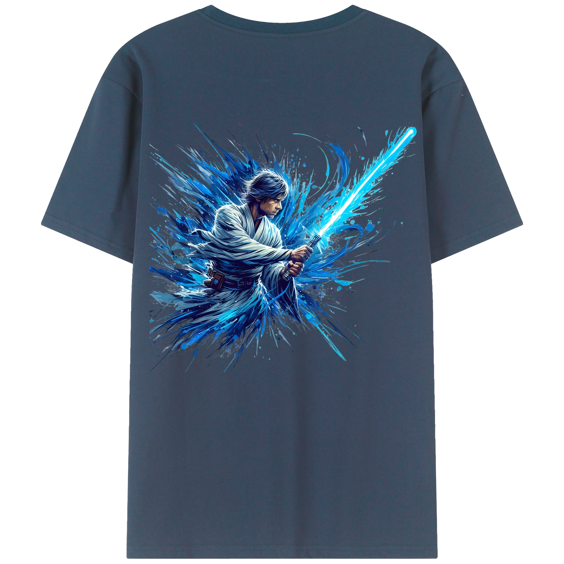 （画像用） スター・ウォーズ Star Wars 綿100％ メンズ半袖Tシャツ（バックプリント） 通気性