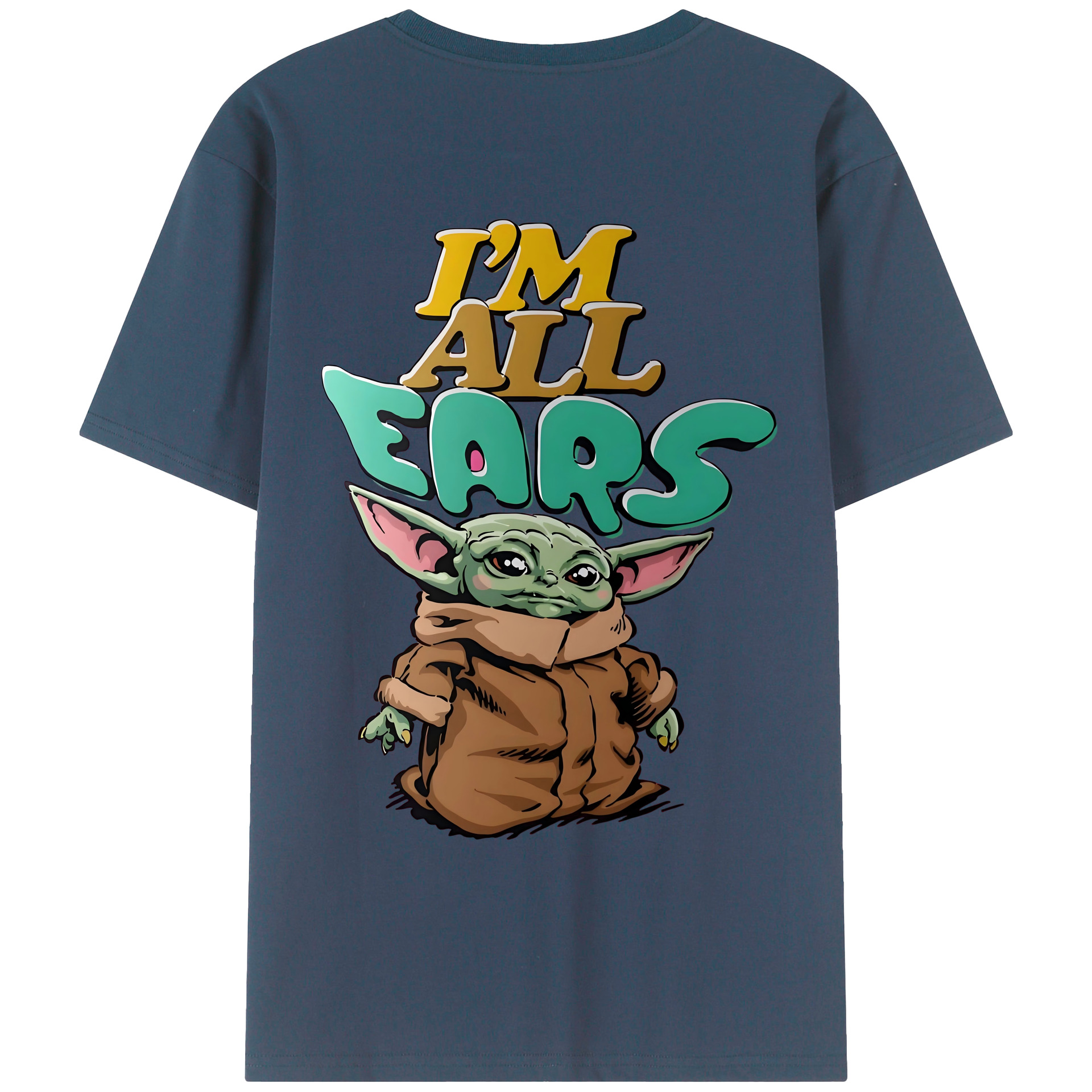 （画像用） スター・ウォーズ Star Wars 綿100％ メンズ半袖Tシャツ（バックプリント） 通気性
