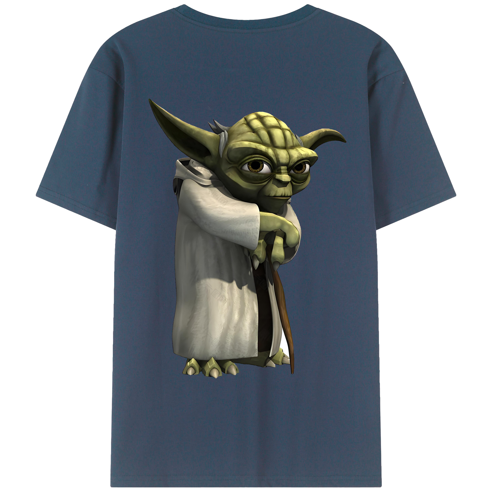 （画像用） スター・ウォーズ Star Wars 綿100％ メンズ半袖Tシャツ（バックプリント） 通気性