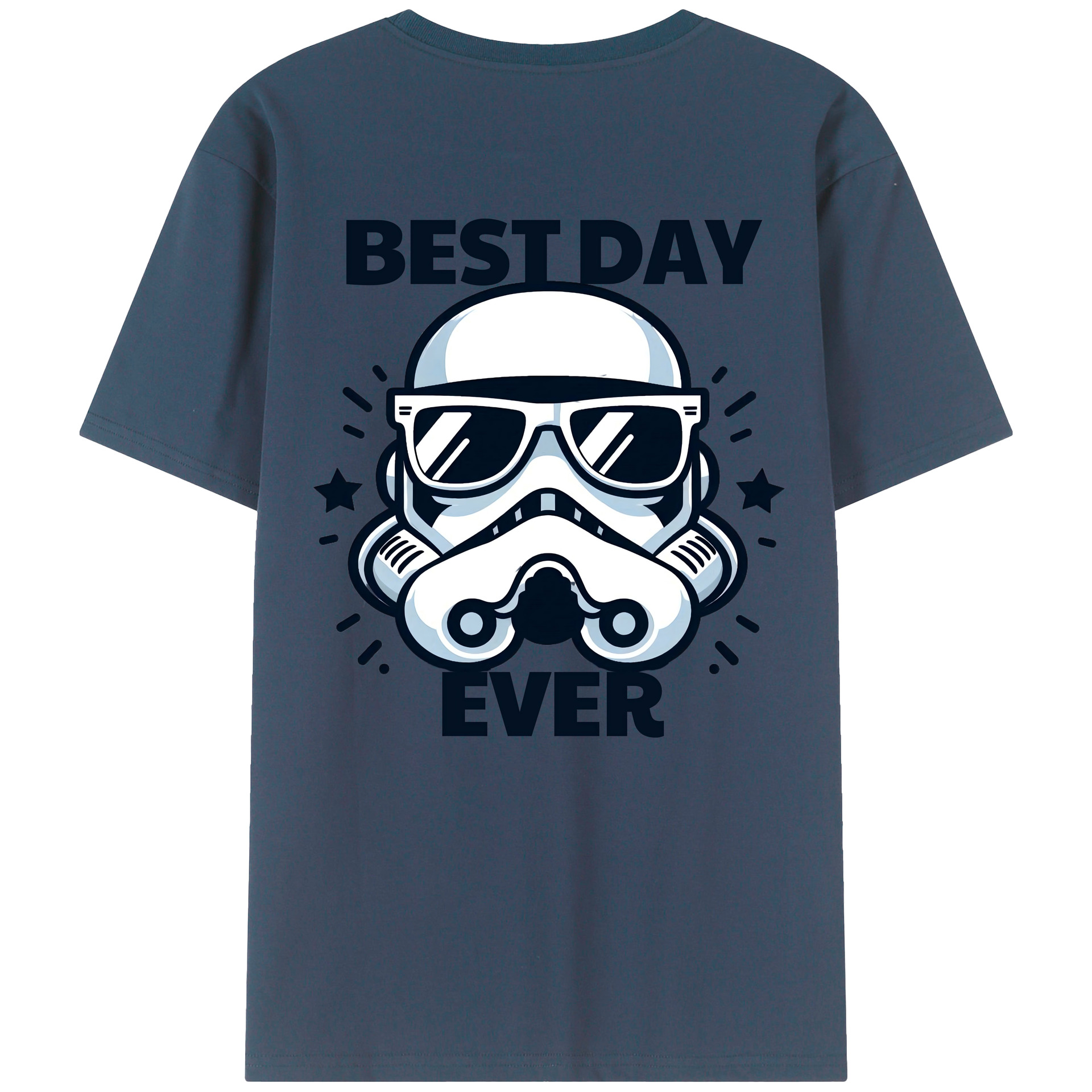 （画像用） スター・ウォーズ Star Wars 綿100％ メンズ半袖Tシャツ（バックプリント） 通気性
