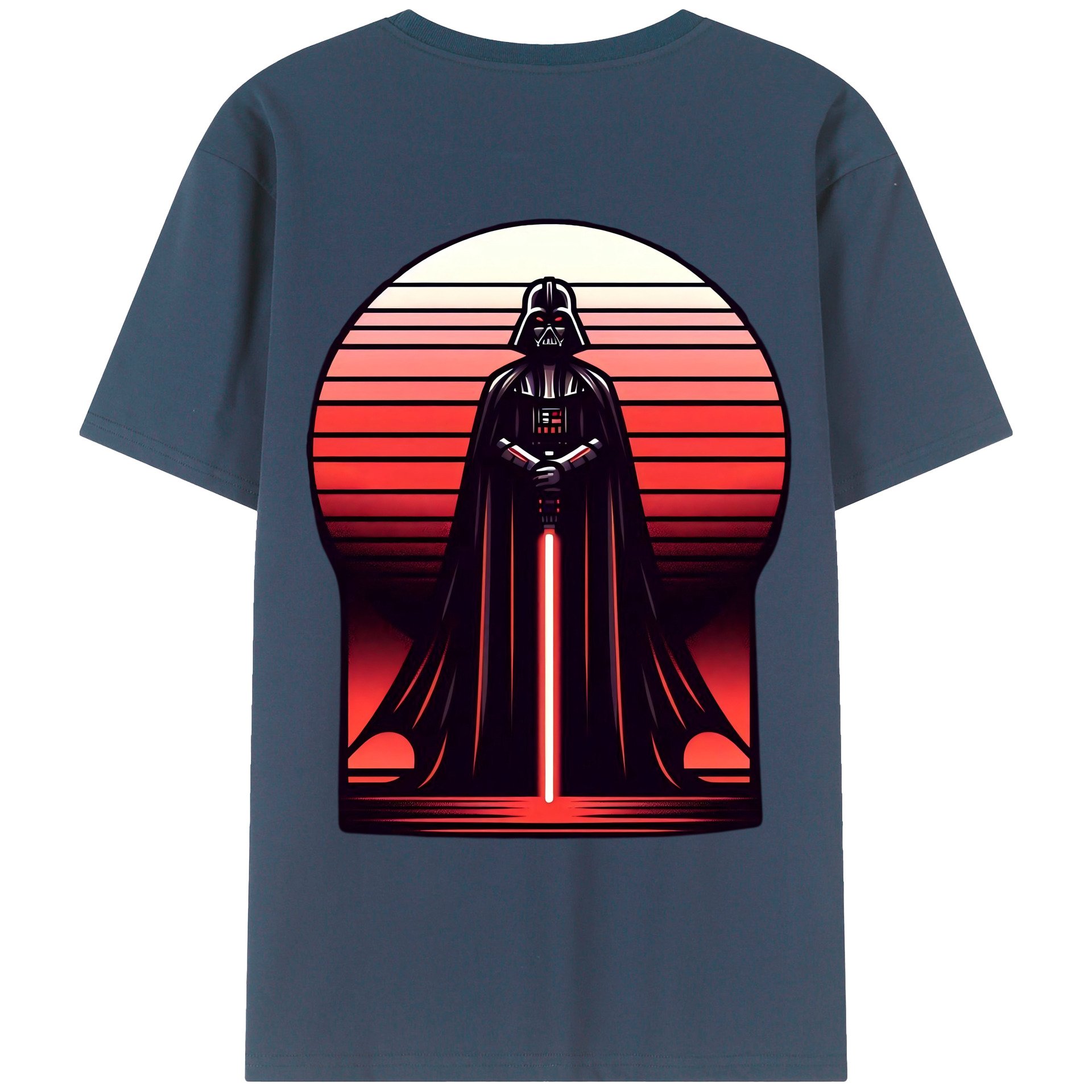（画像用） スター・ウォーズ Star Wars 綿100％ メンズ半袖Tシャツ（バックプリント） 通気性