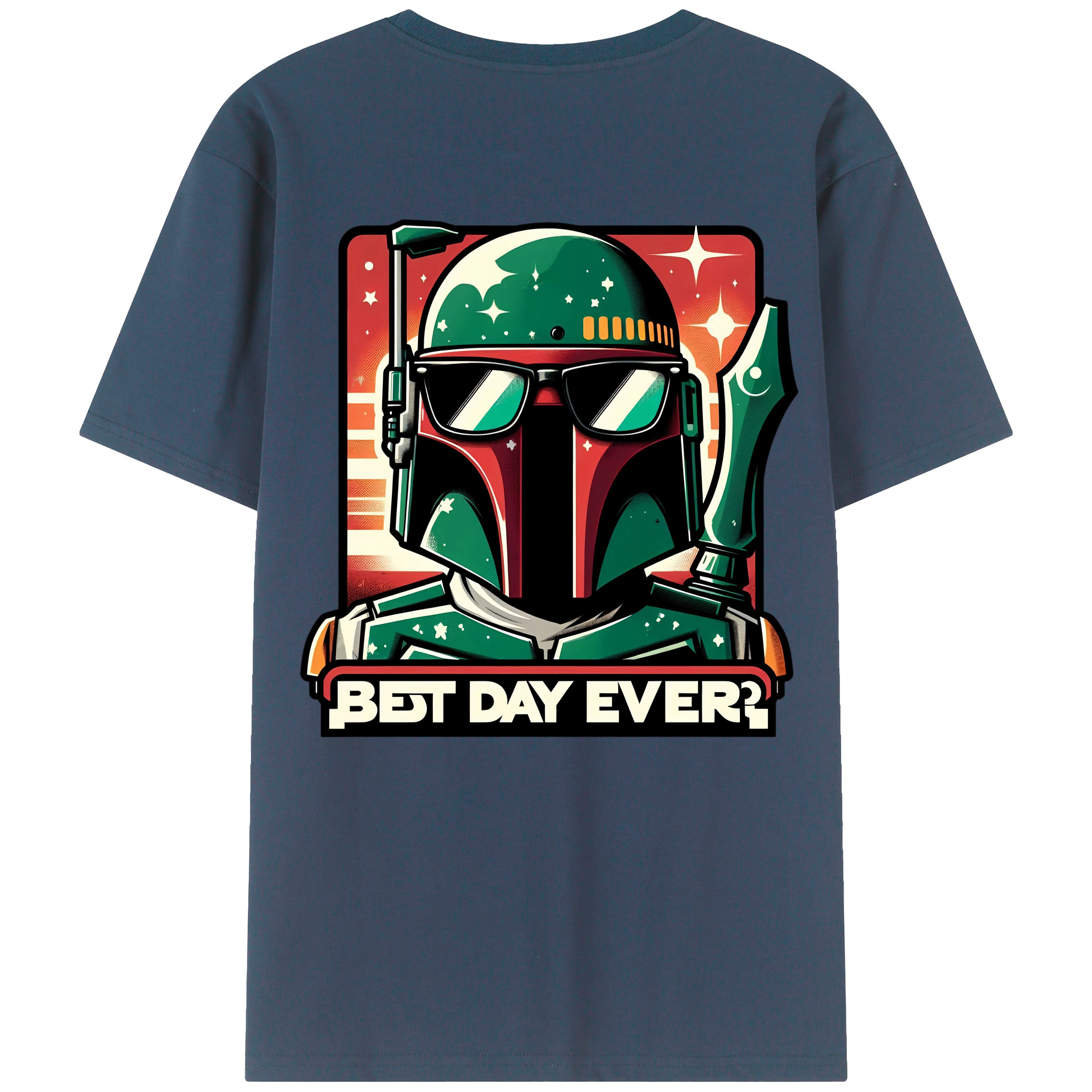 （画像用） スター・ウォーズ Star Wars 綿100％ メンズ半袖Tシャツ（バックプリント） 通気性