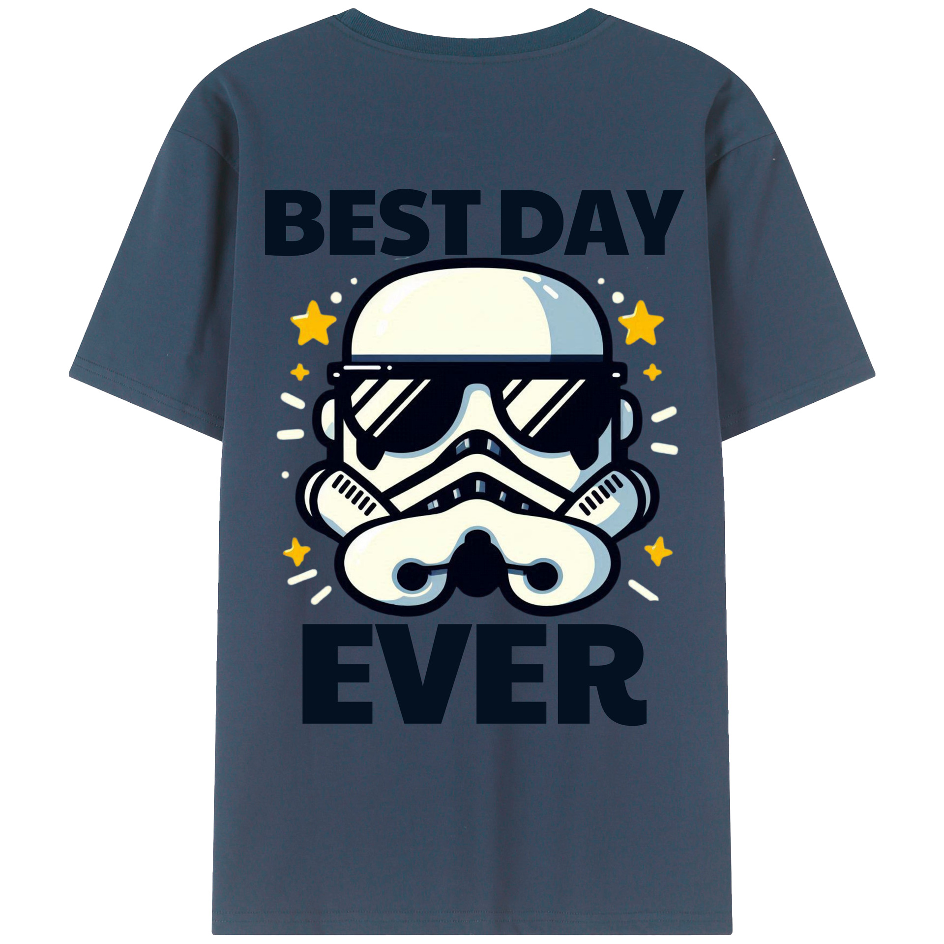 （画像用） スター・ウォーズ Star Wars 綿100％ メンズ半袖Tシャツ（バックプリント） 通気性