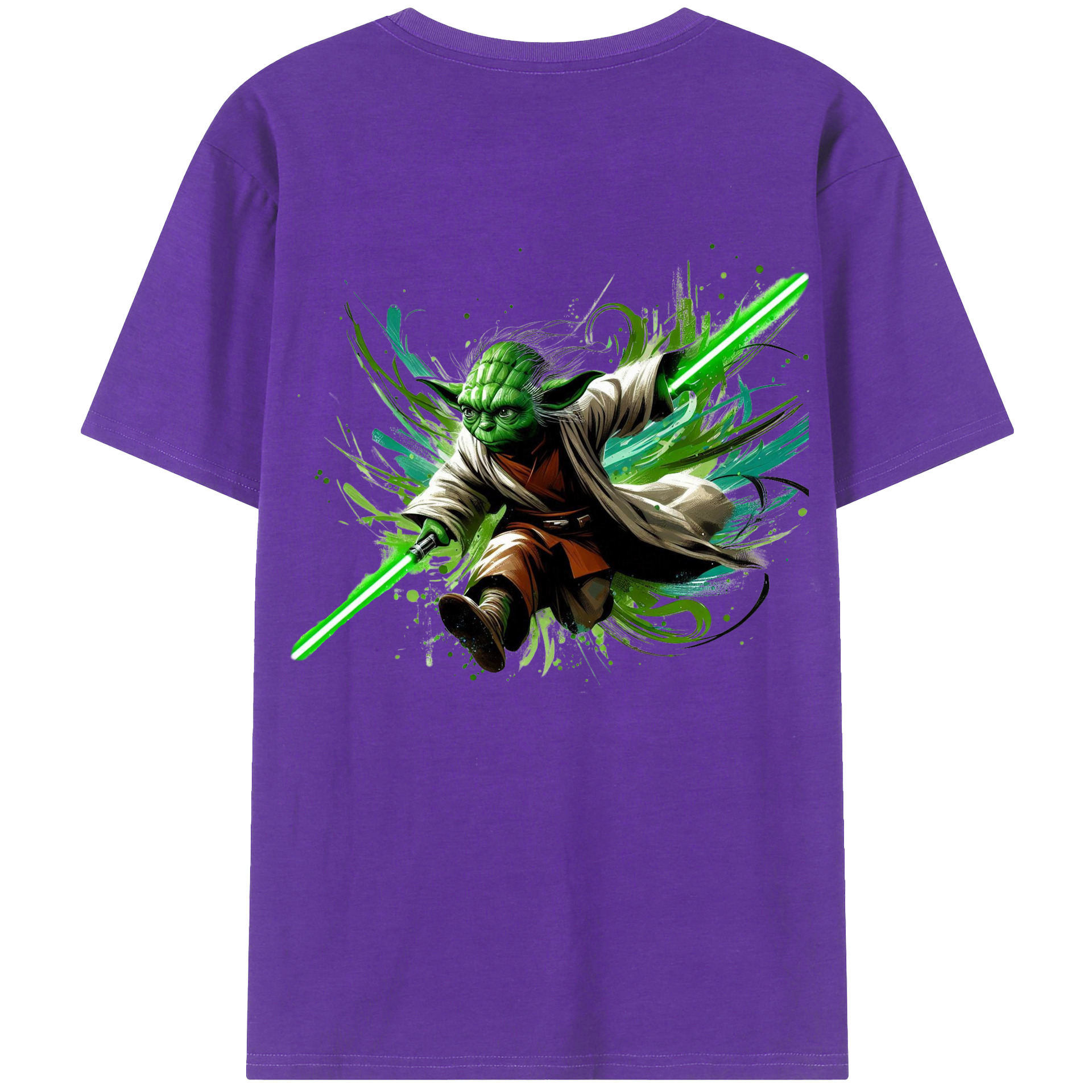 （画像用） スター・ウォーズ Star Wars 綿100％ メンズ半袖Tシャツ（バックプリント） 通気性