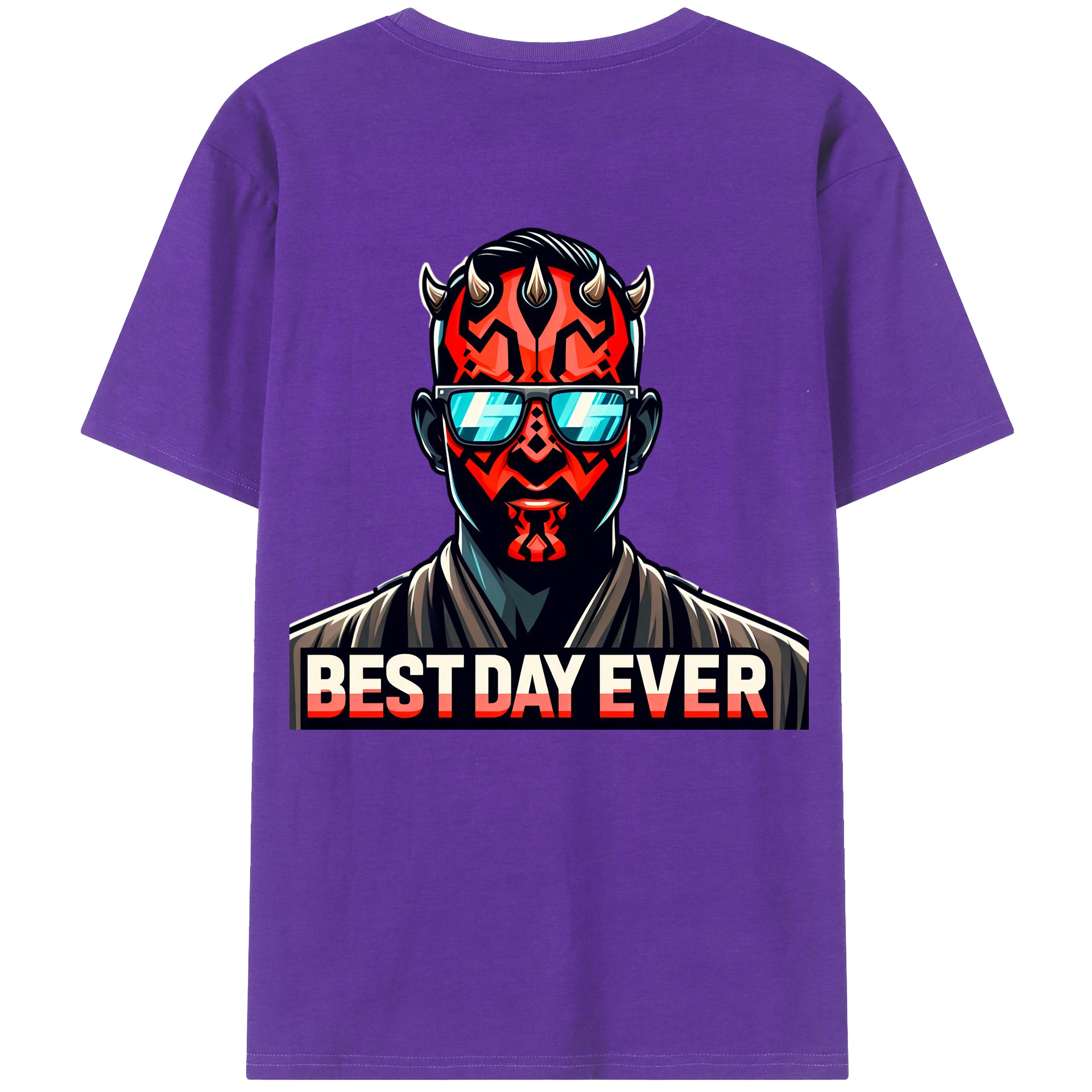 （画像用） スター・ウォーズ Star Wars 綿100％ メンズ半袖Tシャツ（バックプリント） 通気性