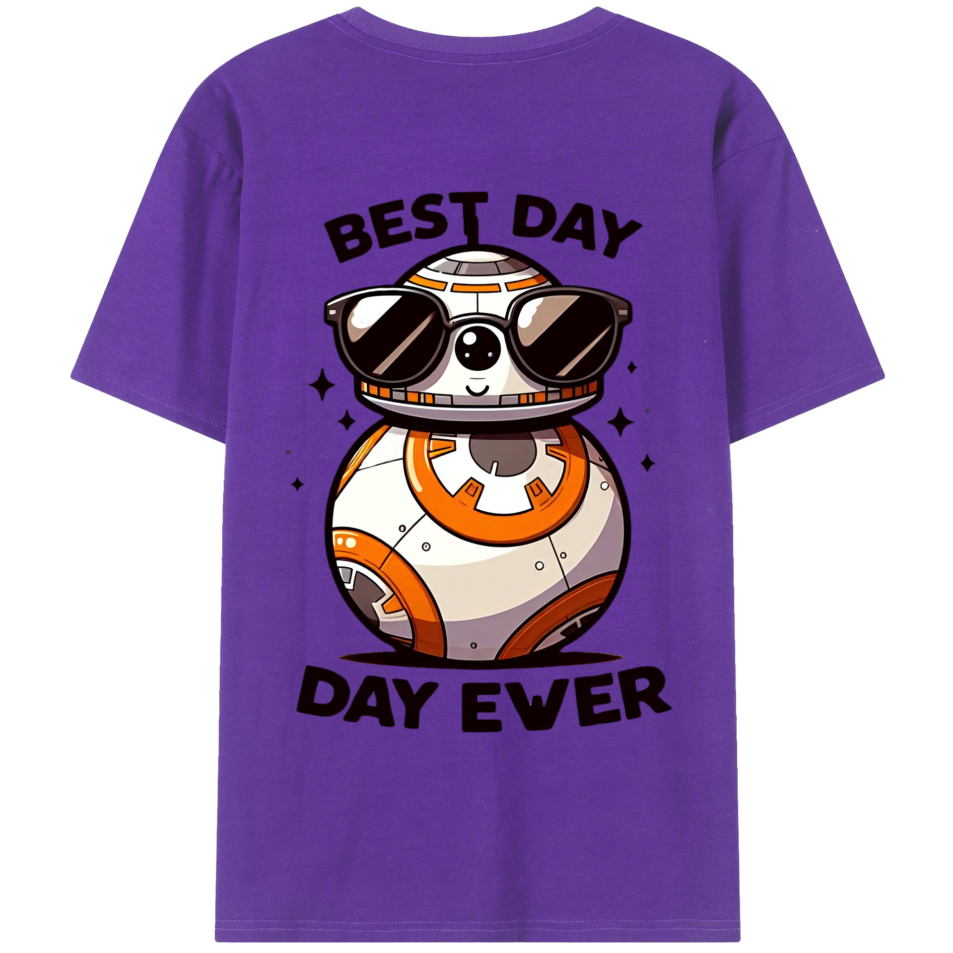 （画像用） スター・ウォーズ Star Wars 綿100％ メンズ半袖Tシャツ（バックプリント） 通気性