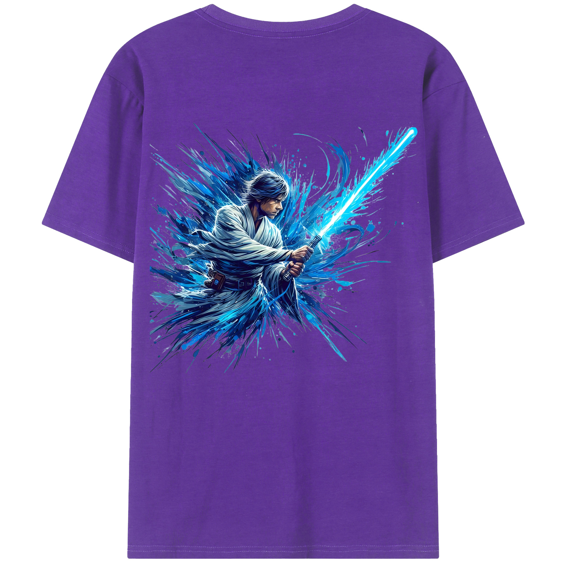 （画像用） スター・ウォーズ Star Wars 綿100％ メンズ半袖Tシャツ（バックプリント） 通気性