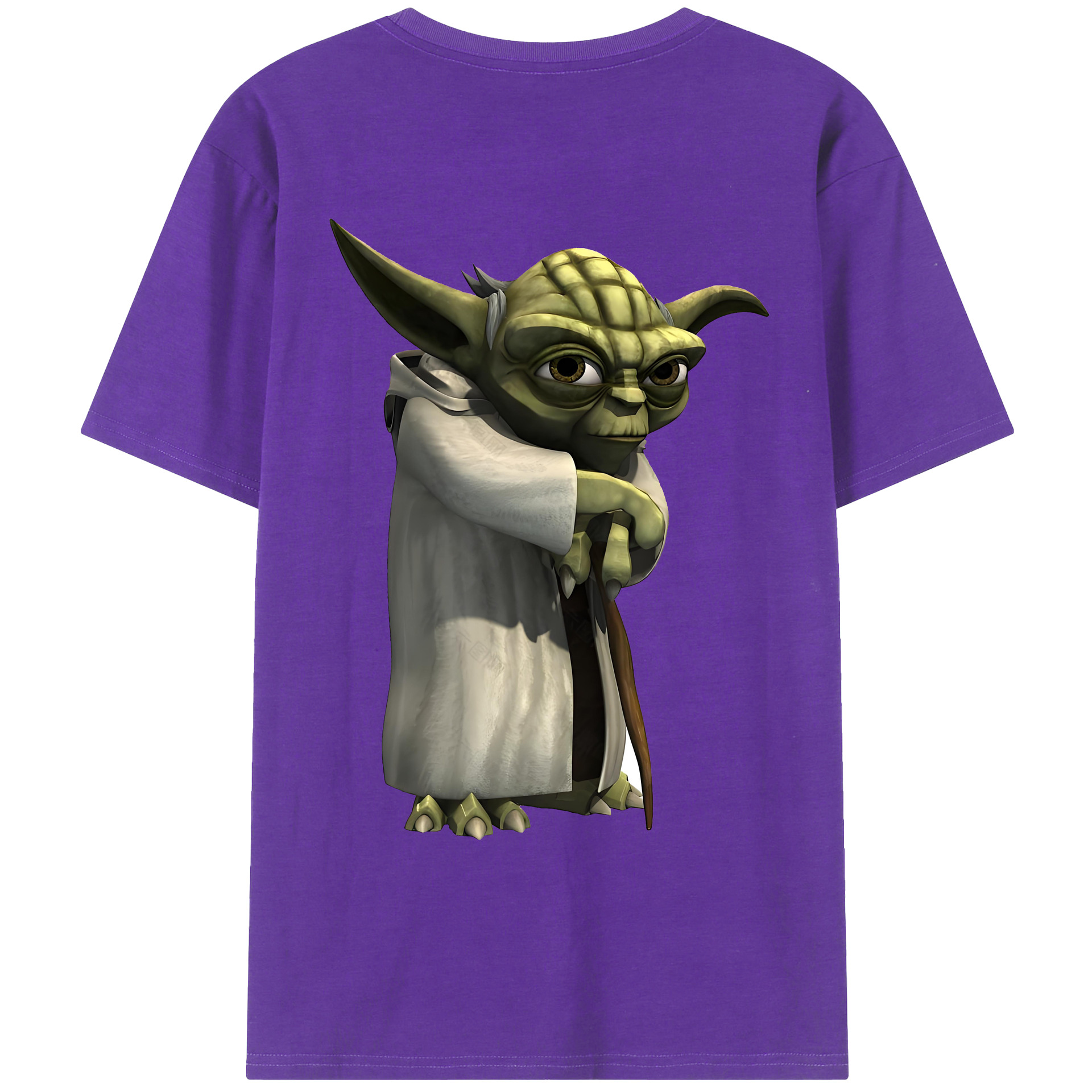 （画像用） スター・ウォーズ Star Wars 綿100％ メンズ半袖Tシャツ（バックプリント） 通気性