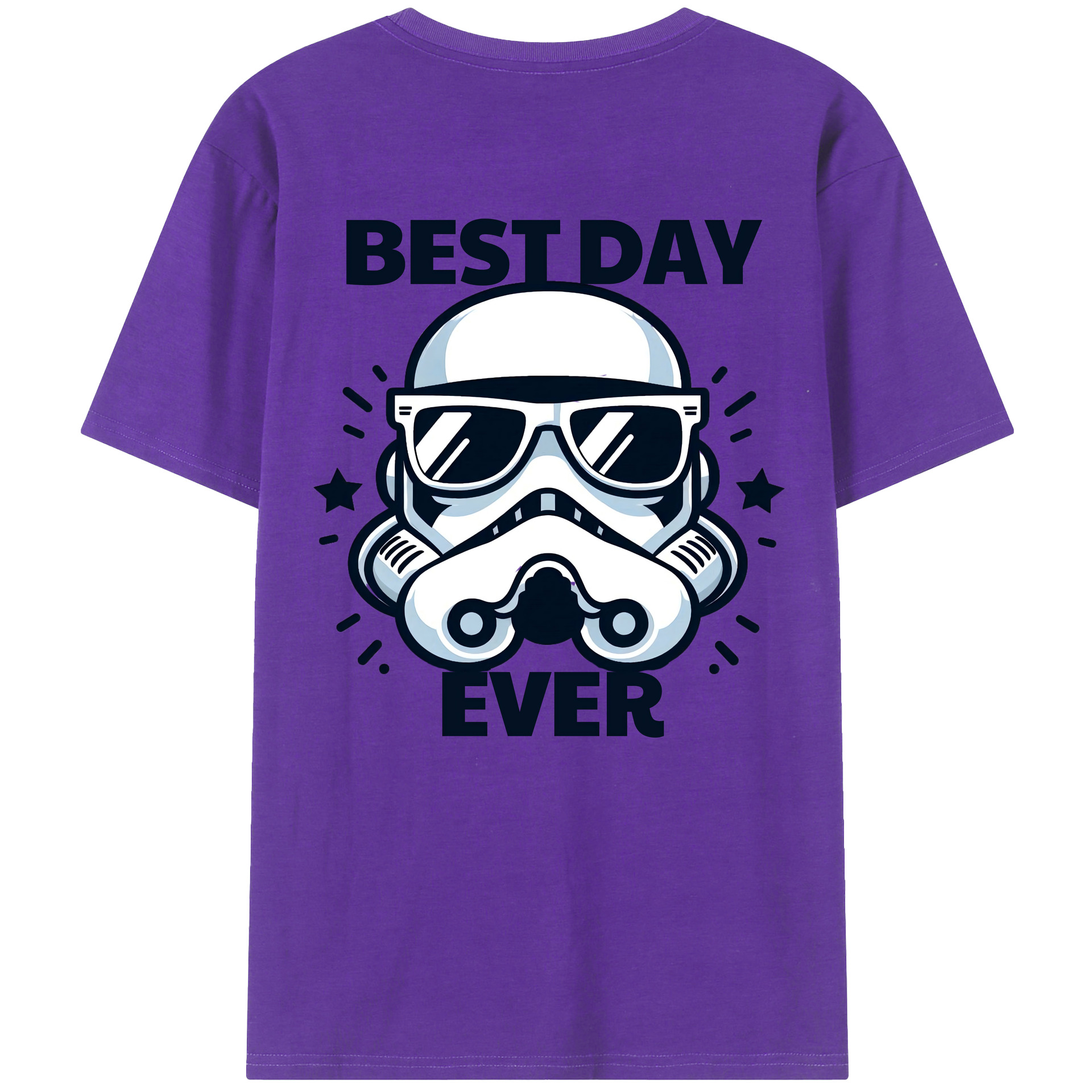 （画像用） スター・ウォーズ Star Wars 綿100％ メンズ半袖Tシャツ（バックプリント） 通気性