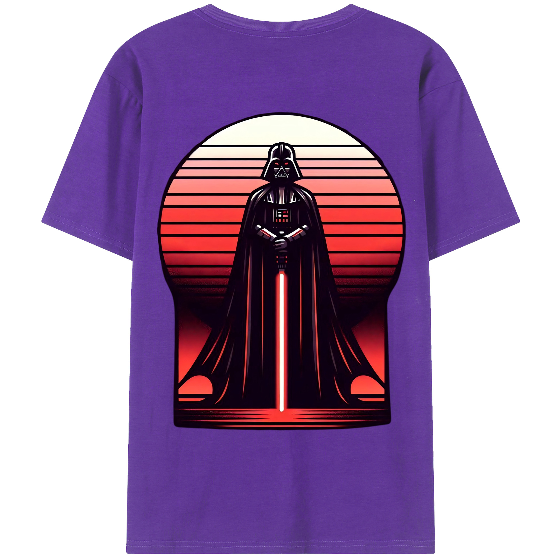 （画像用） スター・ウォーズ Star Wars 綿100％ メンズ半袖Tシャツ（バックプリント） 通気性