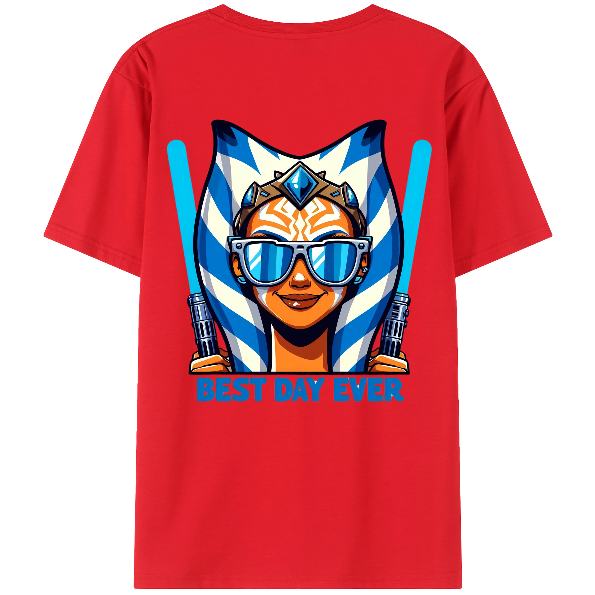 （画像用） スター・ウォーズ Star Wars 綿100％ メンズ半袖Tシャツ（バックプリント） 通気性