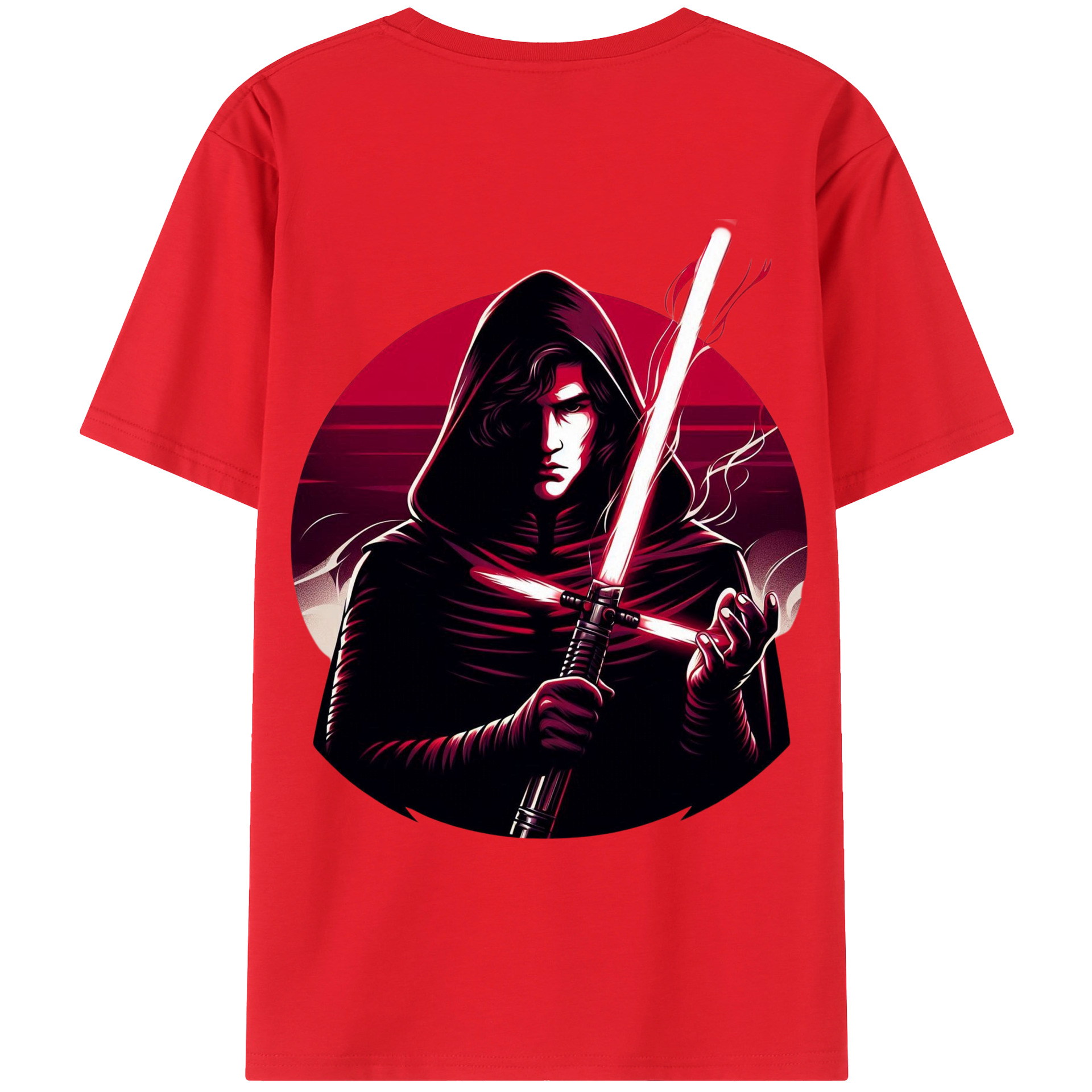 （画像用） スター・ウォーズ Star Wars 綿100％ メンズ半袖Tシャツ（バックプリント） 通気性