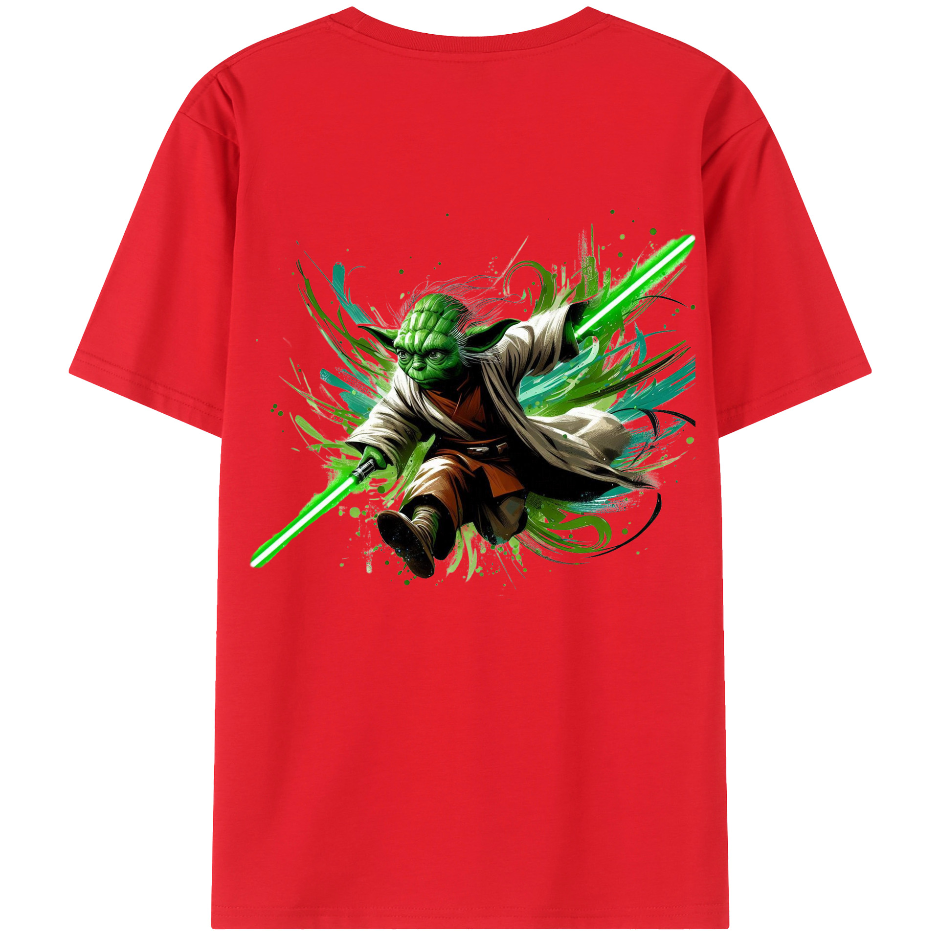 （画像用） スター・ウォーズ Star Wars 綿100％ メンズ半袖Tシャツ（バックプリント） 通気性