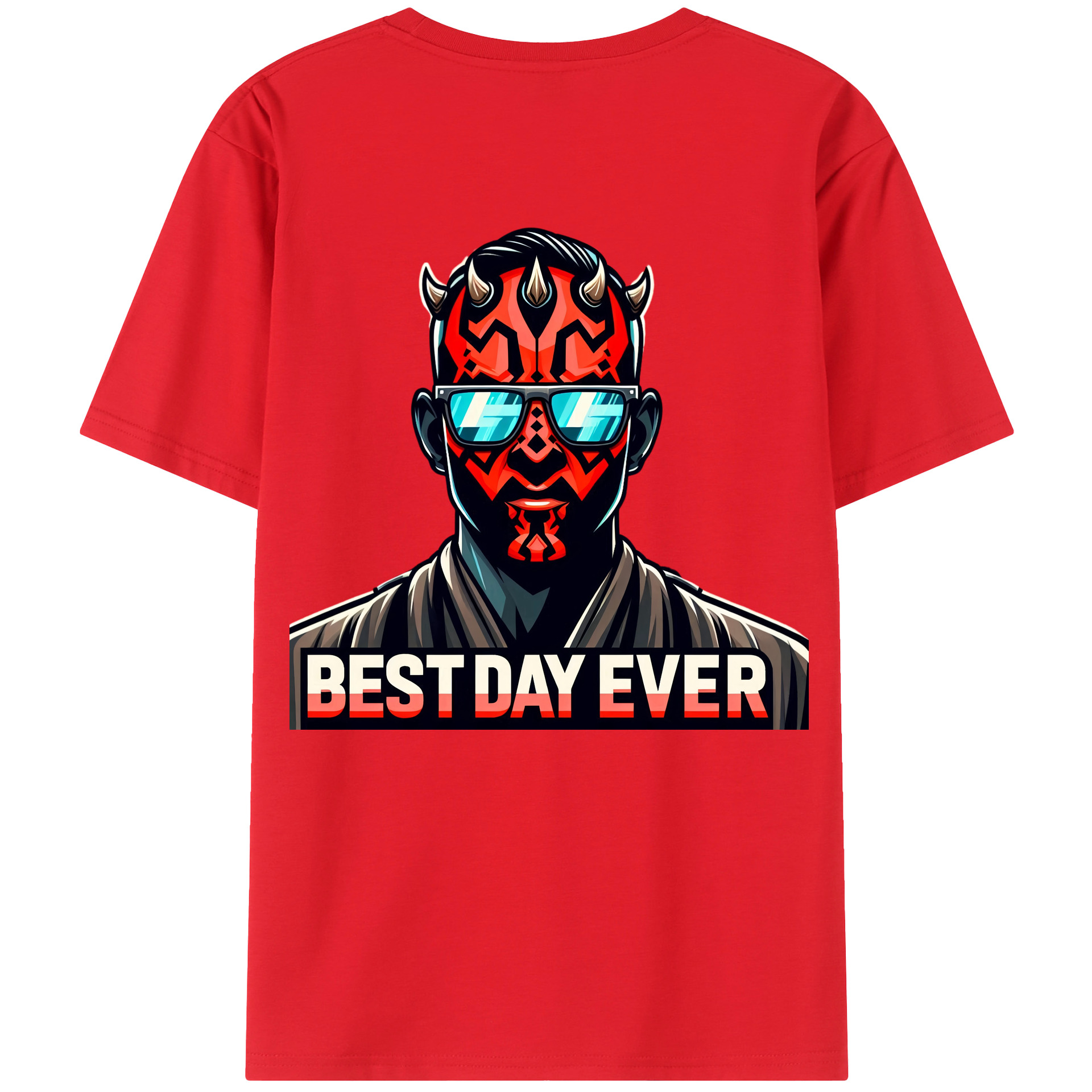 （画像用） スター・ウォーズ Star Wars 綿100％ メンズ半袖Tシャツ（バックプリント） 通気性