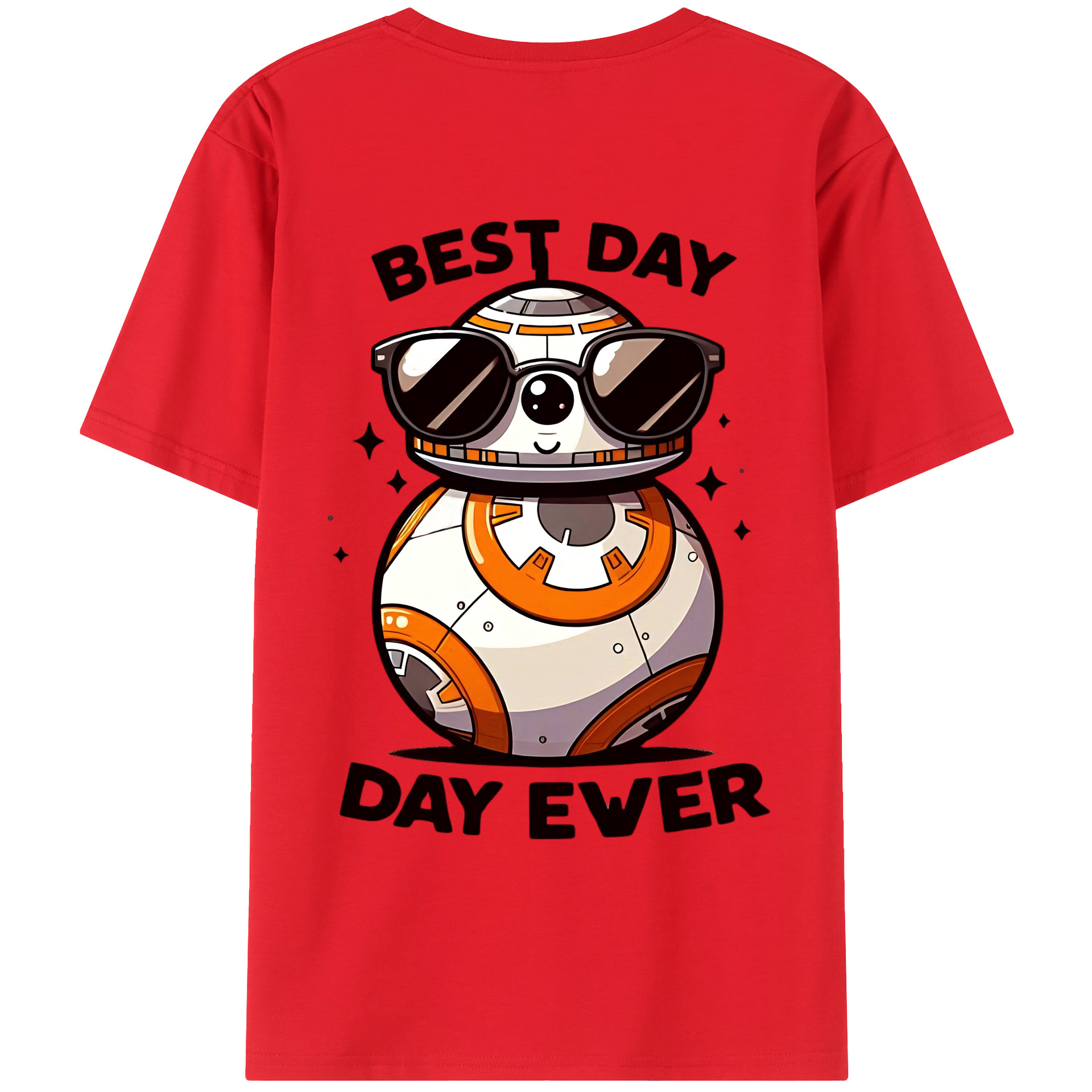 （画像用） スター・ウォーズ Star Wars 綿100％ メンズ半袖Tシャツ（バックプリント） 通気性