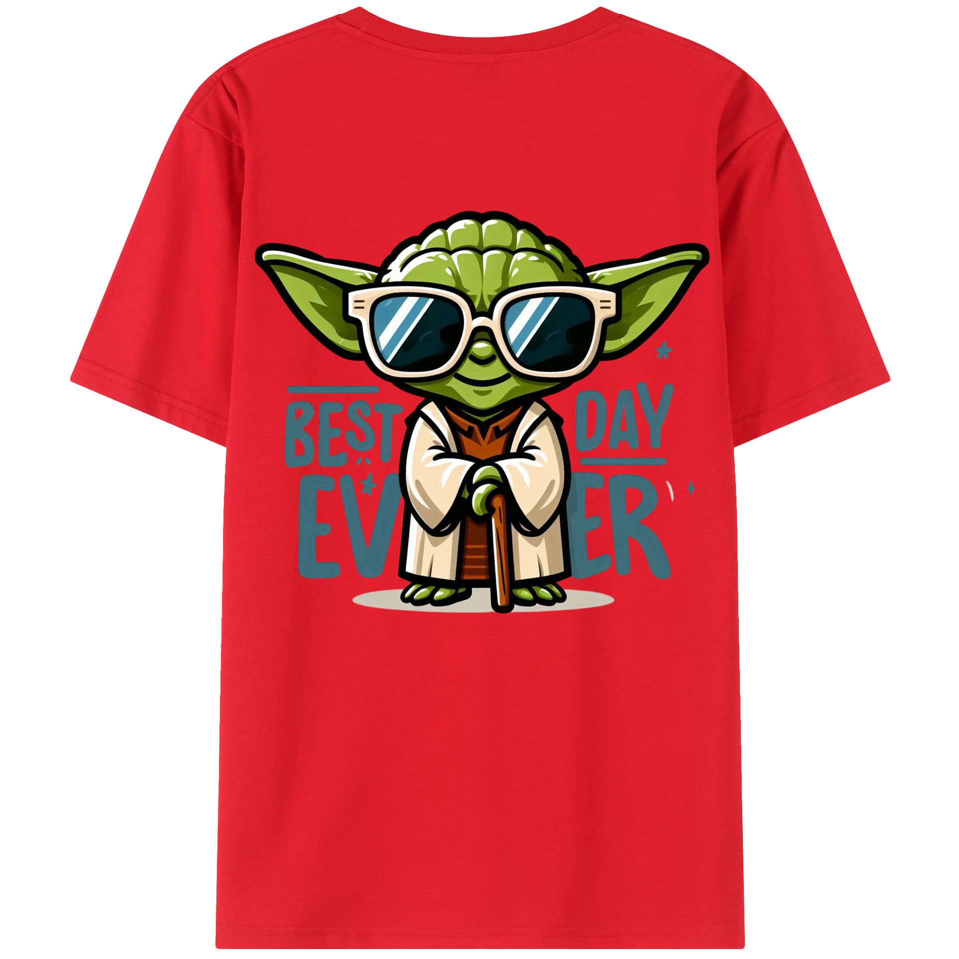 （画像用） スター・ウォーズ Star Wars 綿100％ メンズ半袖Tシャツ（バックプリント） 通気性