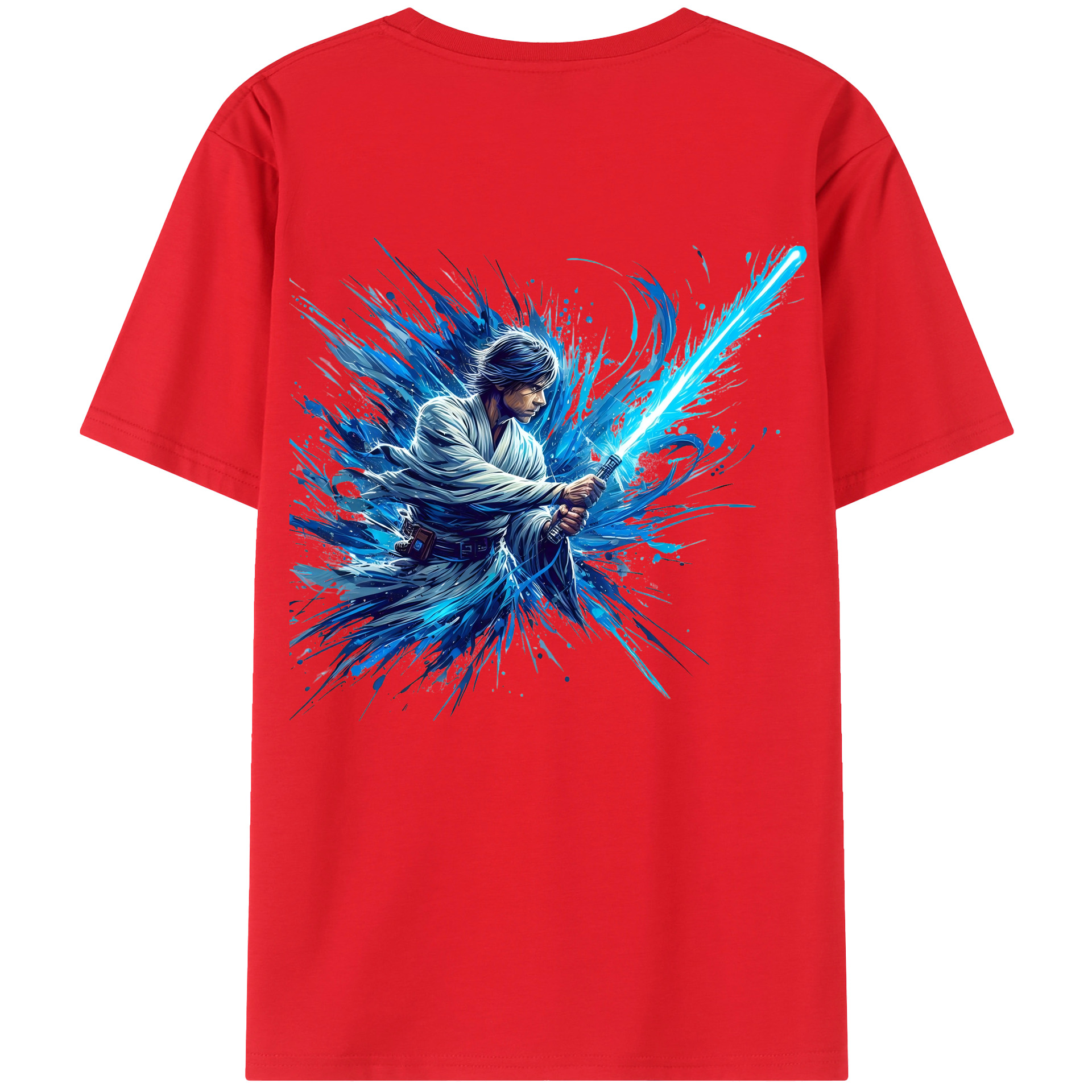 （画像用） スター・ウォーズ Star Wars 綿100％ メンズ半袖Tシャツ（バックプリント） 通気性