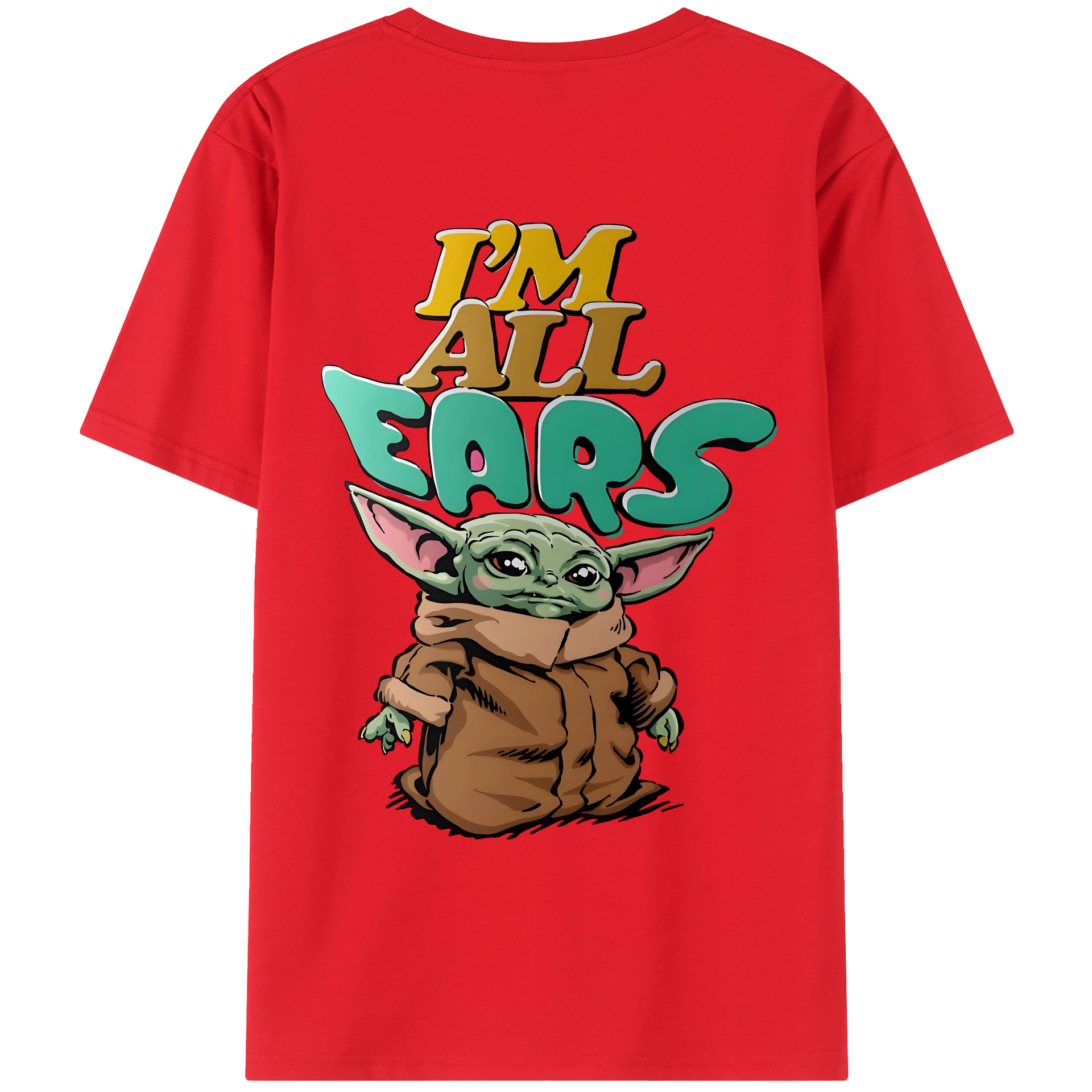 （画像用） スター・ウォーズ Star Wars 綿100％ メンズ半袖Tシャツ（バックプリント） 通気性