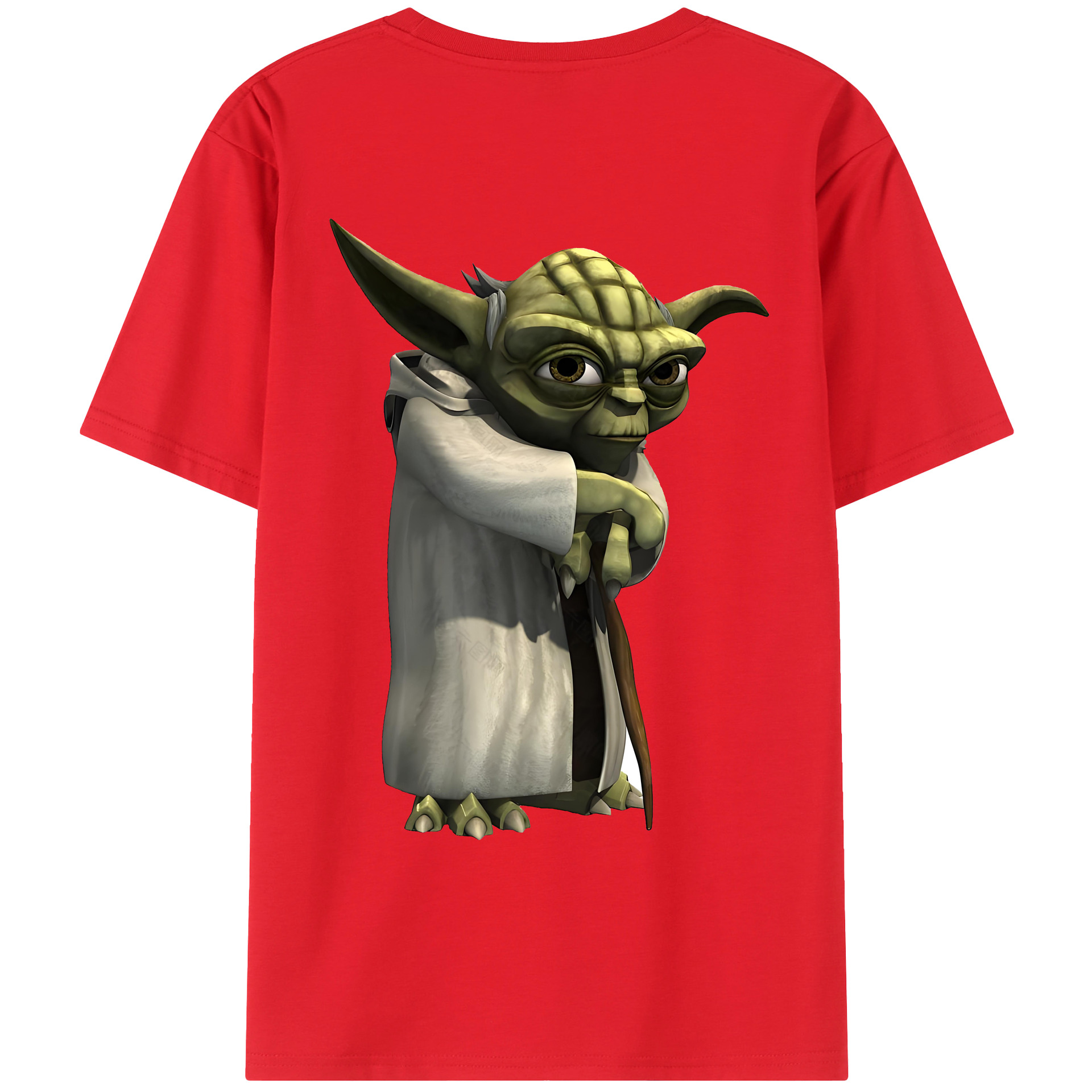 （画像用） スター・ウォーズ Star Wars 綿100％ メンズ半袖Tシャツ（バックプリント） 通気性
