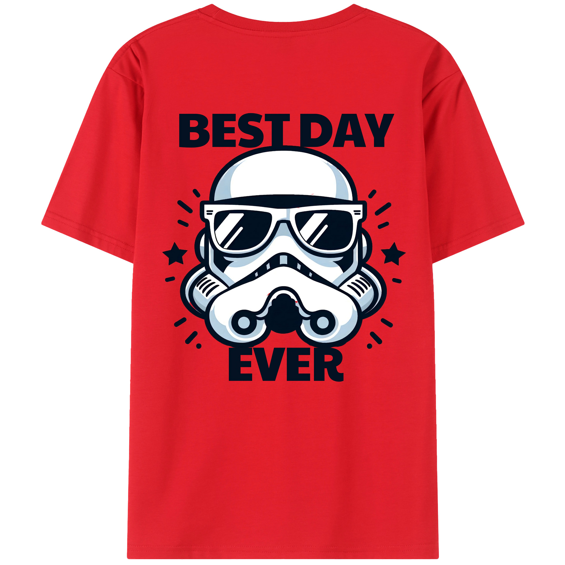 （画像用） スター・ウォーズ Star Wars 綿100％ メンズ半袖Tシャツ（バックプリント） 通気性