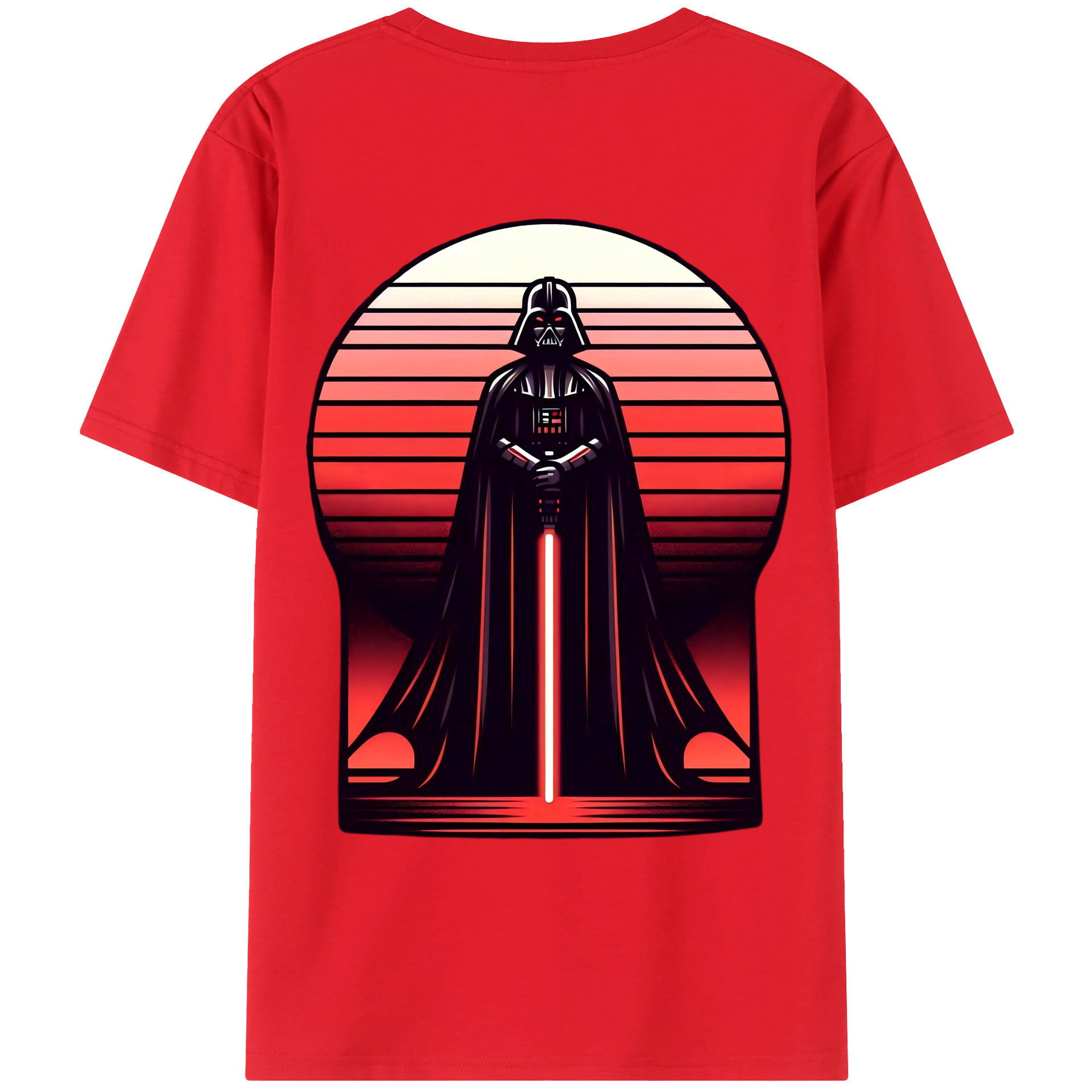 （画像用） スター・ウォーズ Star Wars 綿100％ メンズ半袖Tシャツ（バックプリント） 通気性